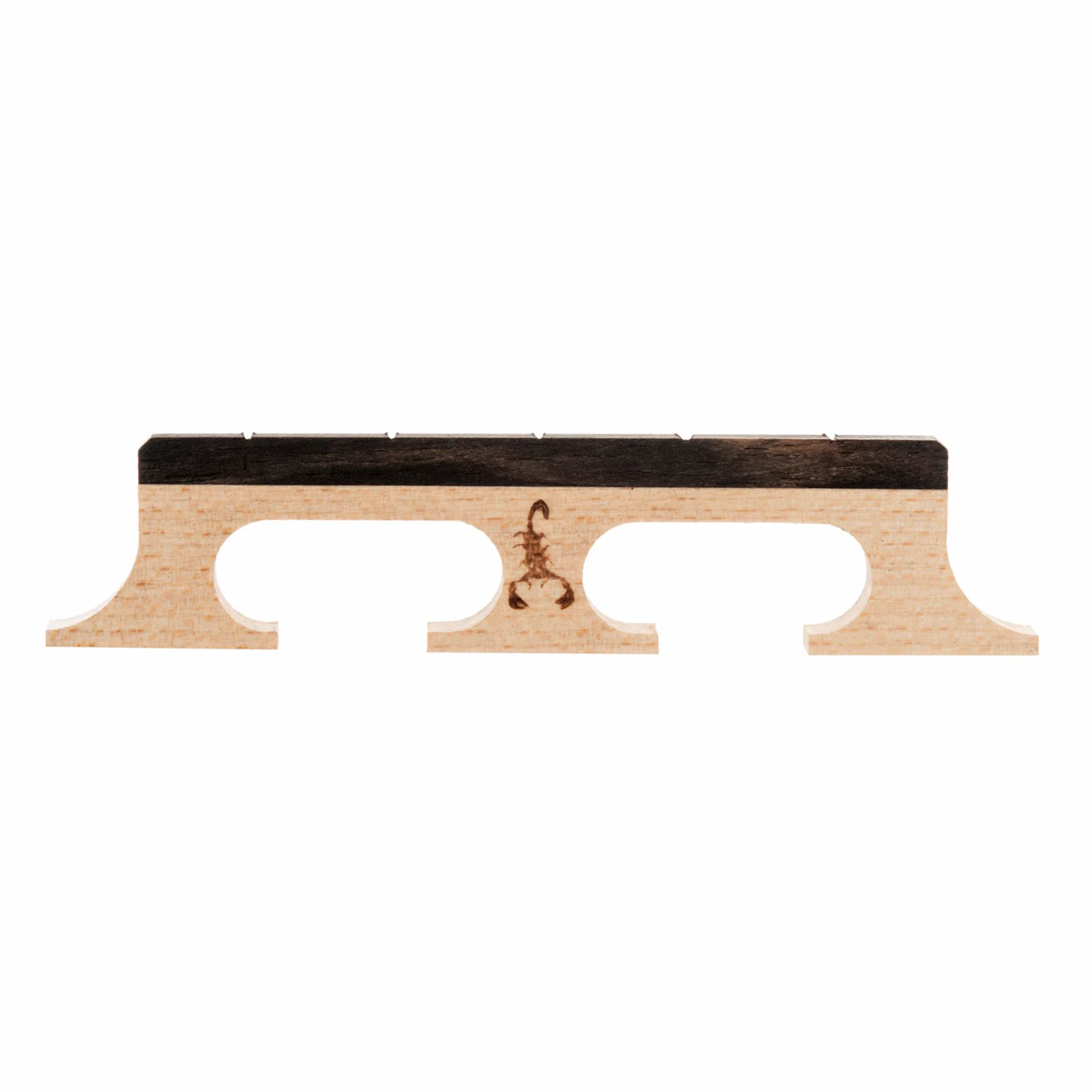 Scorpion Old-Time Banjo Bridge, 11/16" Tall, Standard Spacing - Image 2