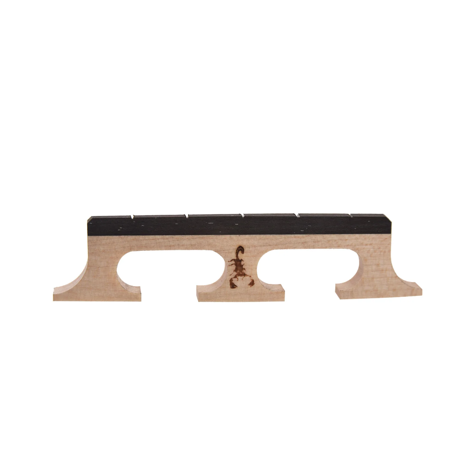 Scorpion Old-Time Banjo Bridge, .656" (21/32") Tall, Standard Spacing - Image 3