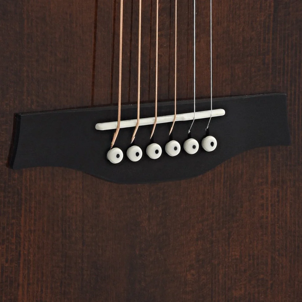 Seagull Artist Mosaic Concert Hall Bourbon Burst Acoustic Guitar - Image 5