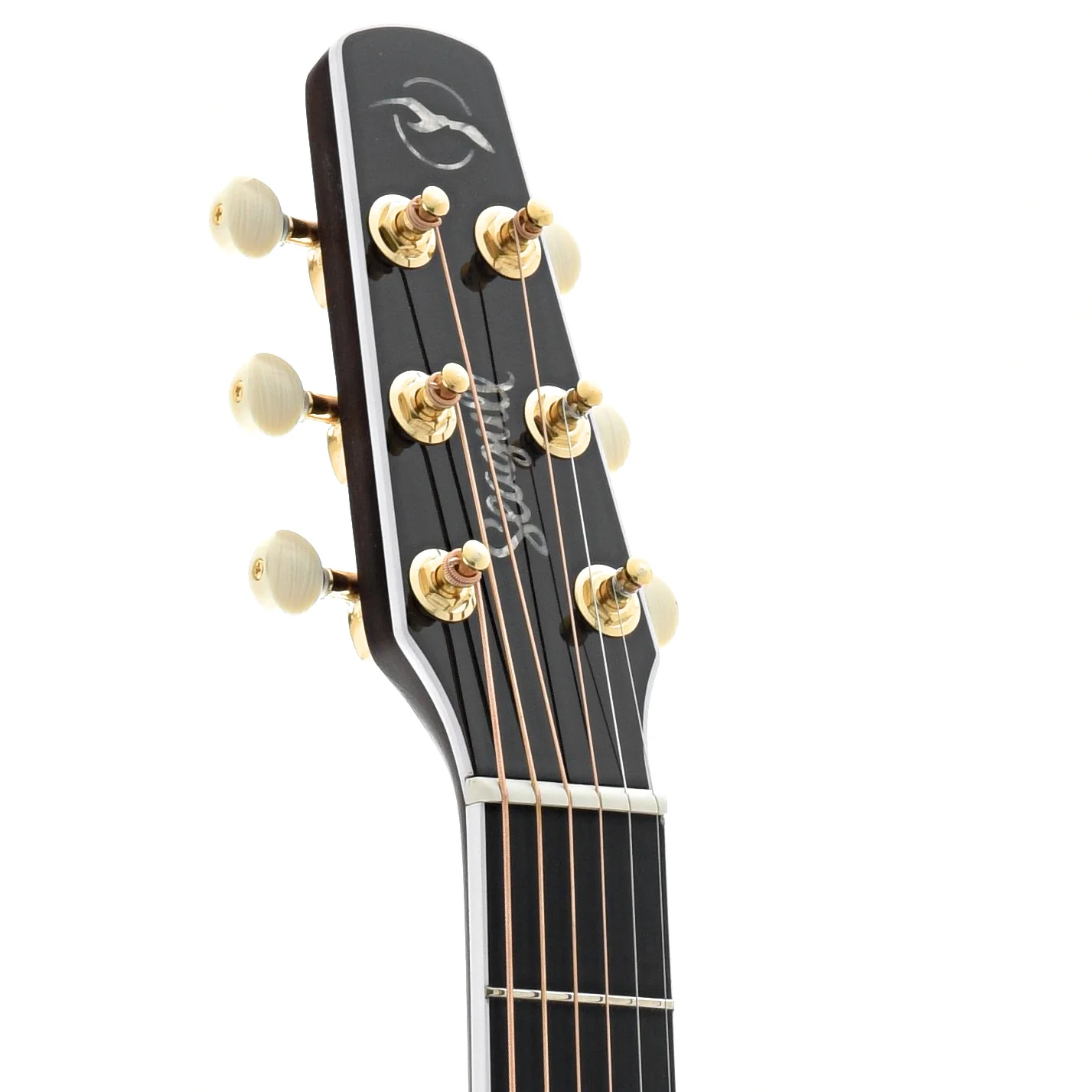 Seagull Artist Mosaic Concert Hall Bourbon Burst Acoustic Guitar - Image 8