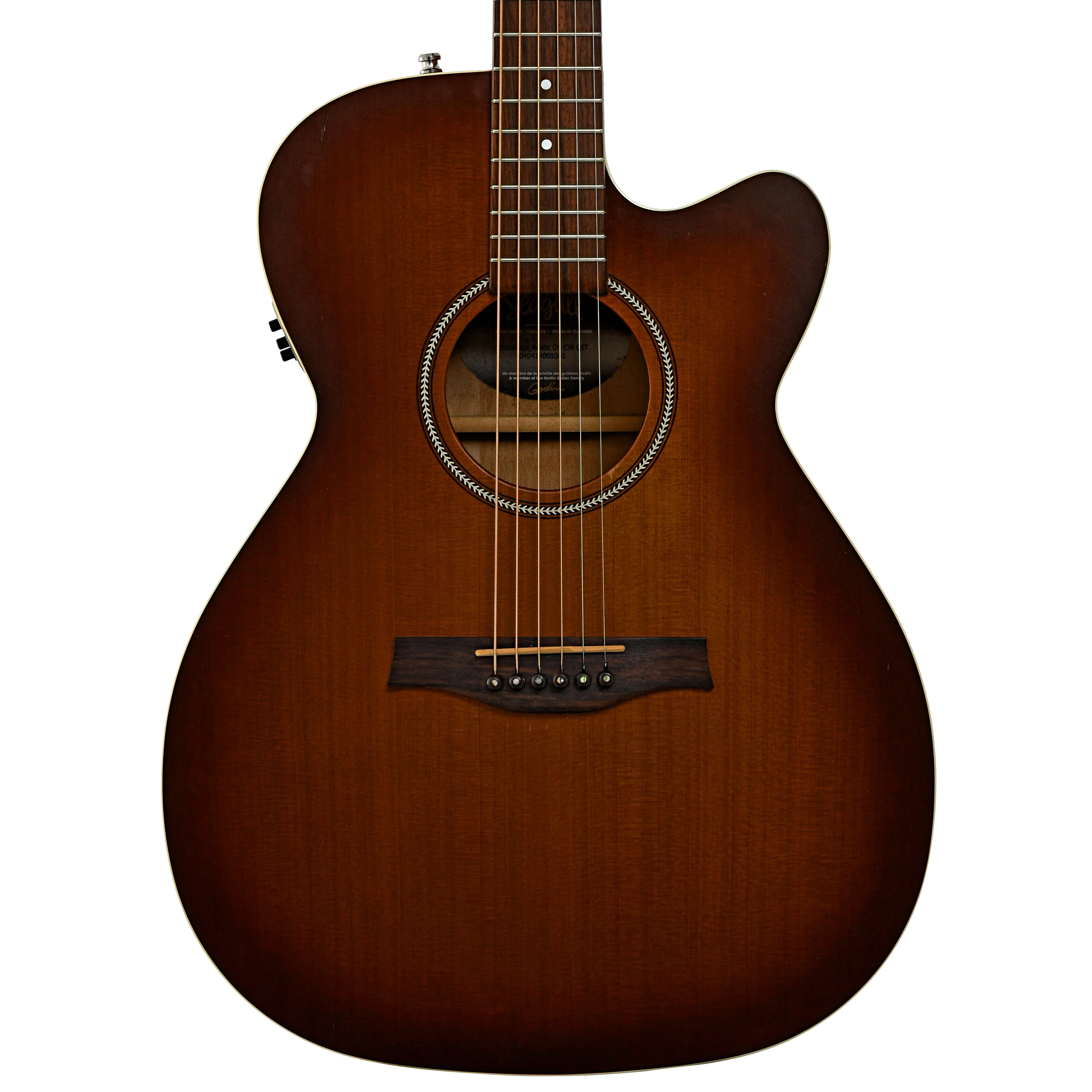 Seagull Entourage Rustic CH CW QIT Acoustic-Electric Guitar (recent) - Image 2