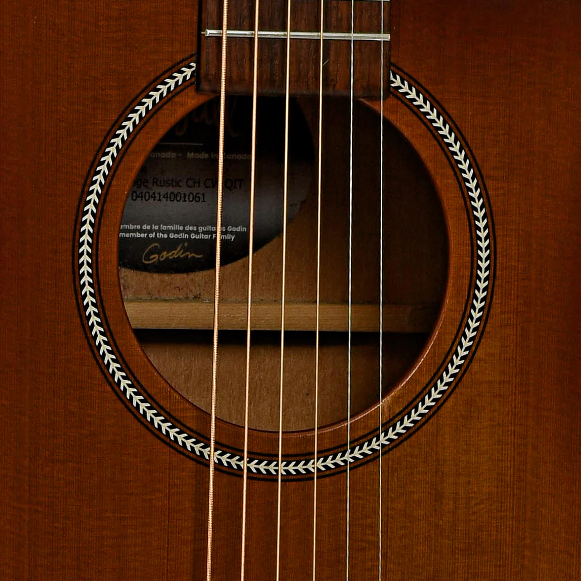 Seagull Entourage Rustic CH CW QIT Acoustic-Electric Guitar (recent) - Image 6