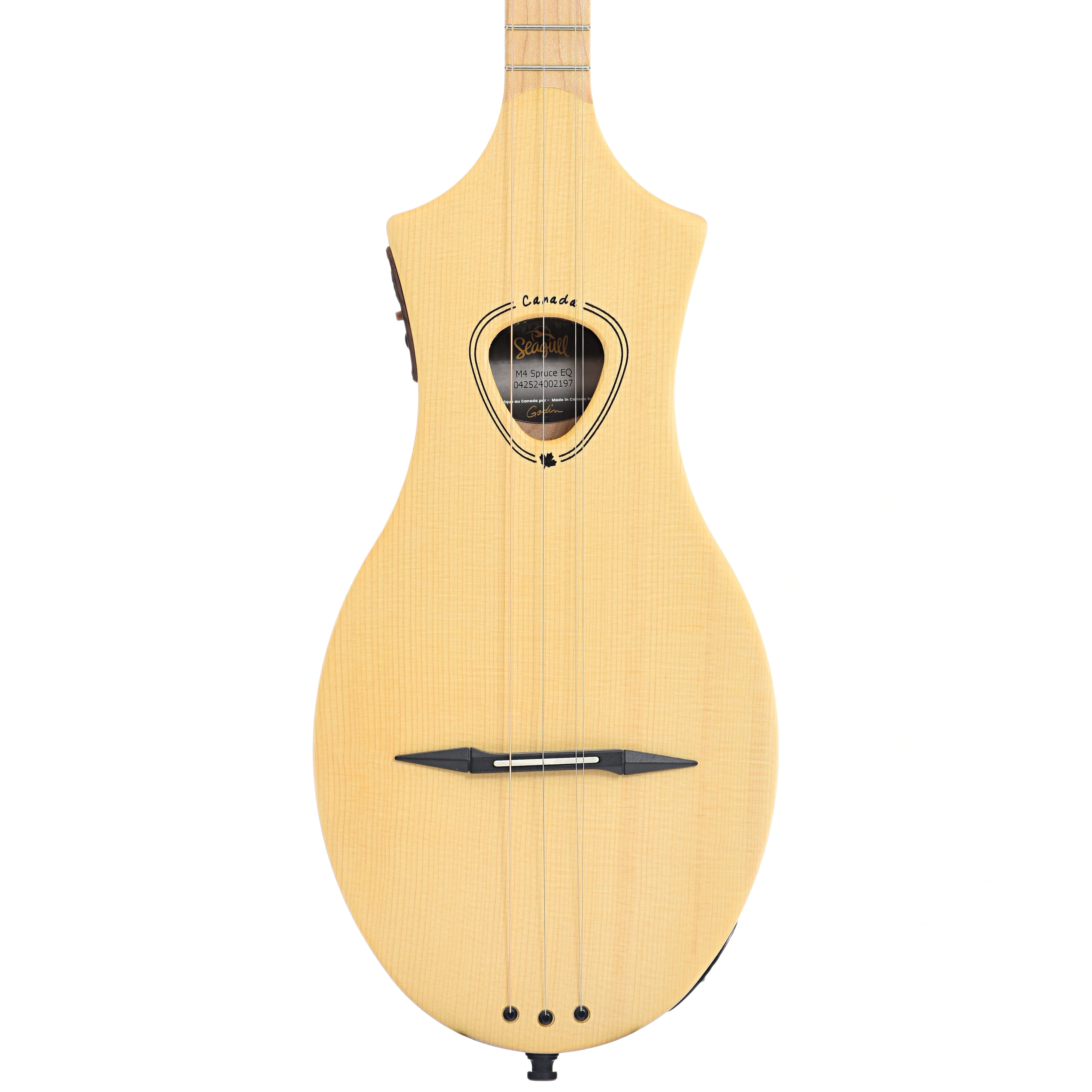 Seagull M4 "Merlin" 4-String Diatonic Acoustic Instrument with Pickup - Image 2