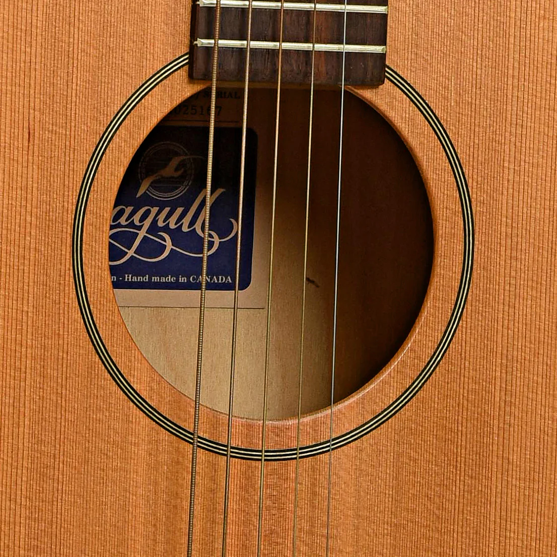 Seagull S6 Folk Acoustic Guitar (c.1995) - Image 6