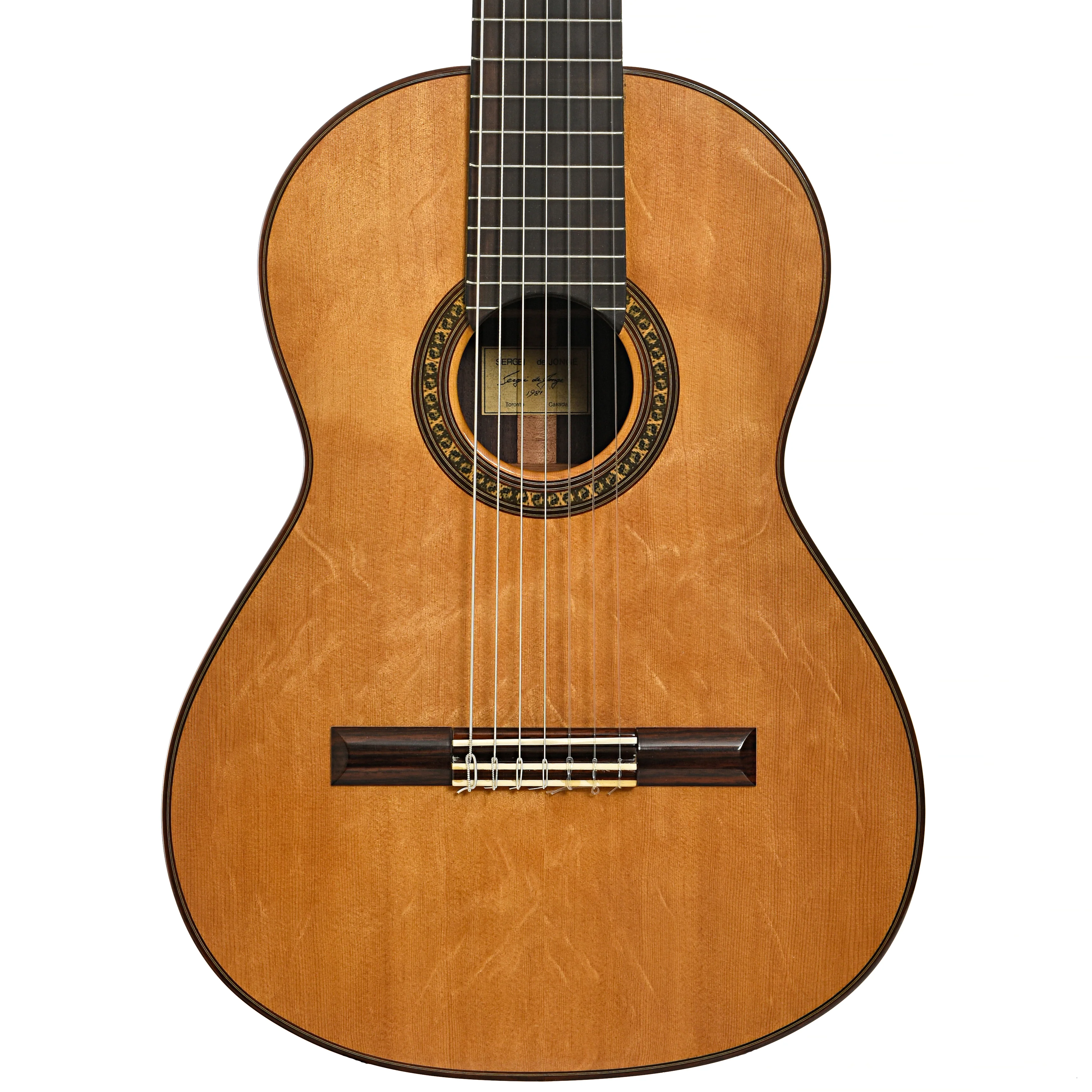 Sergei de Jonge 7-String Classical Guitar (1981) - Image 2
