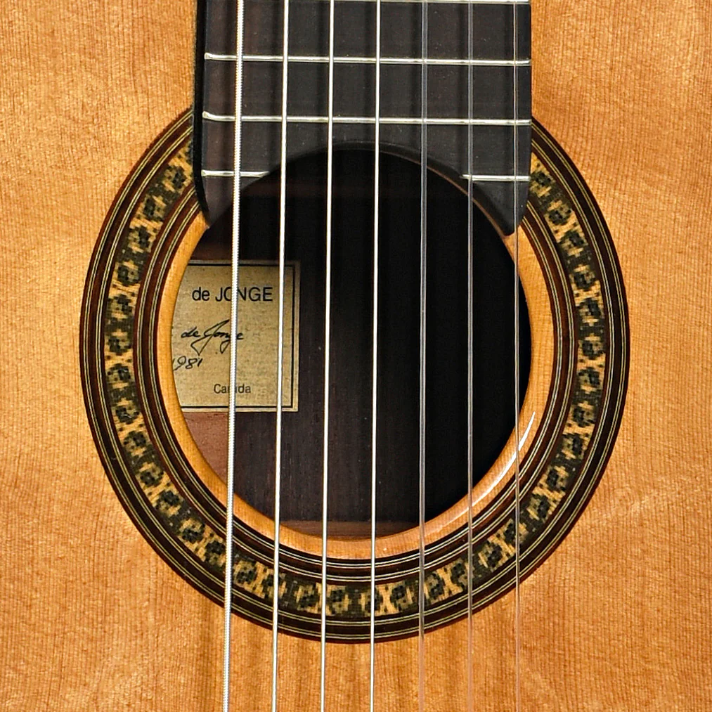 Sergei de Jonge 7-String Classical Guitar (1981) - Image 6