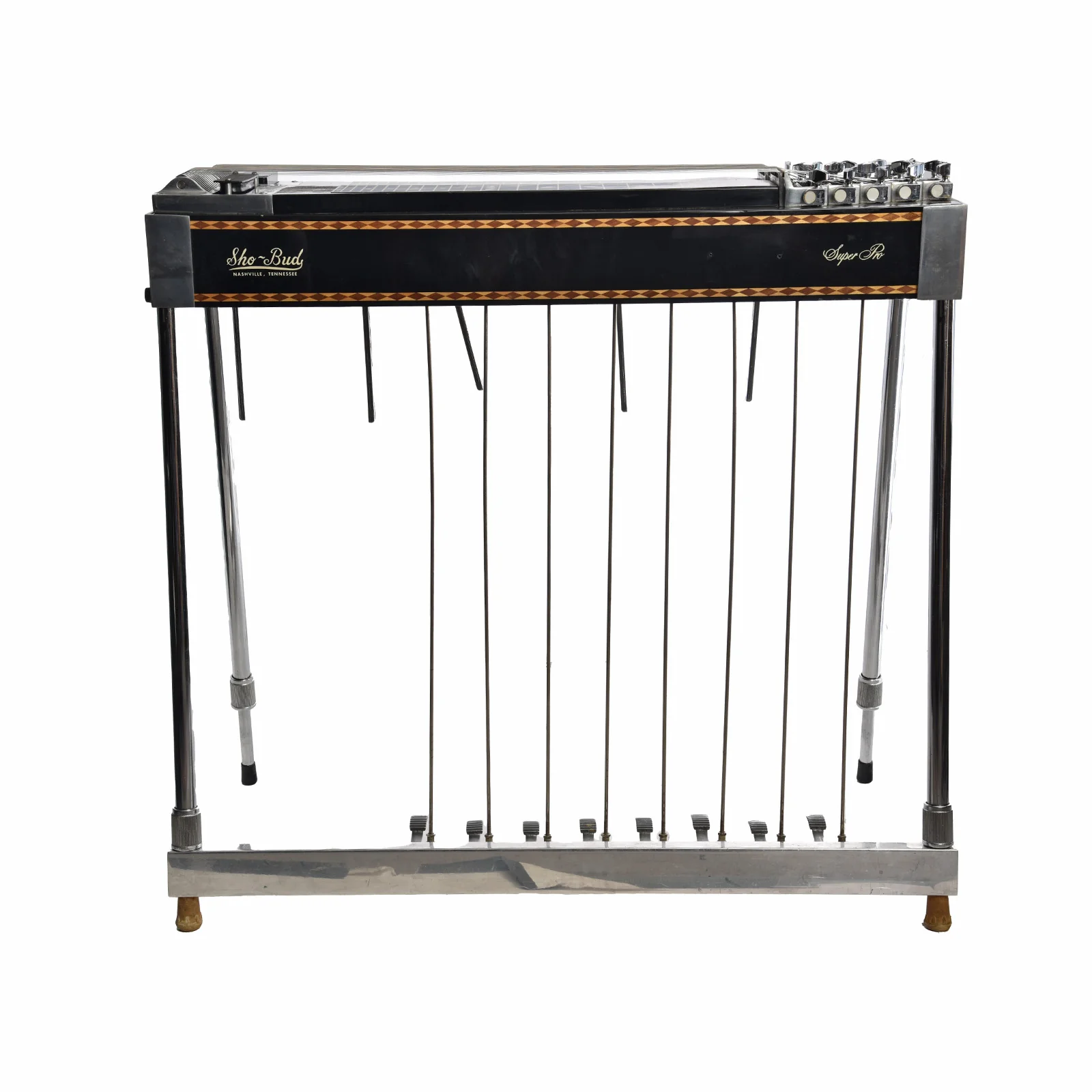 Sho-Bud Super Pro 6164 Pedal Steel Guitar (1980) - Image 2