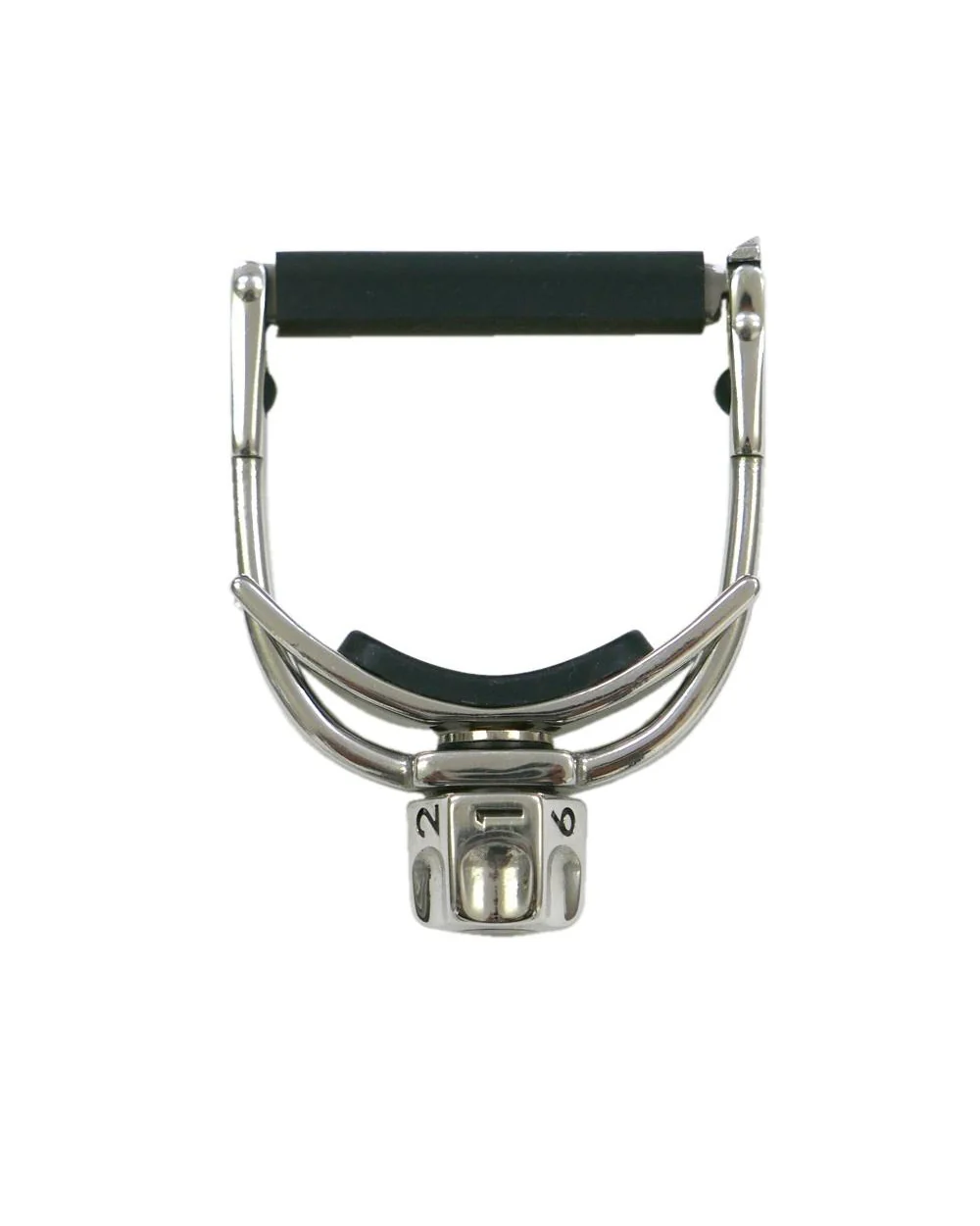 Shubb F5 Fine Tune Banjo Capo, U-Shaped, Screw Operated, Flat Fretboard Profile - Image 2