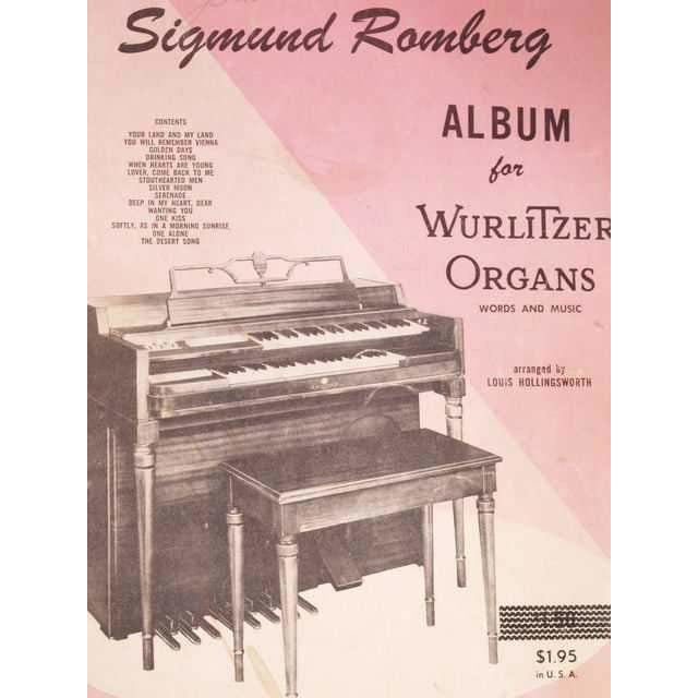 Sigmund Romberg Album for Wurlitzer Organs - Image 2