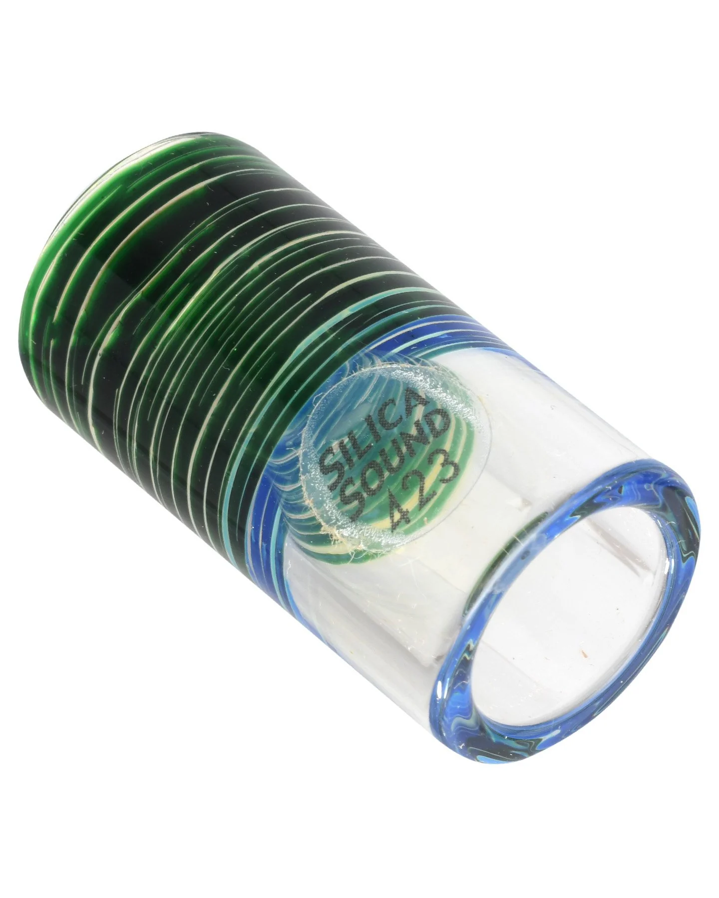Silica Sound 423 Heavy Shorty Glass Guitar Slide