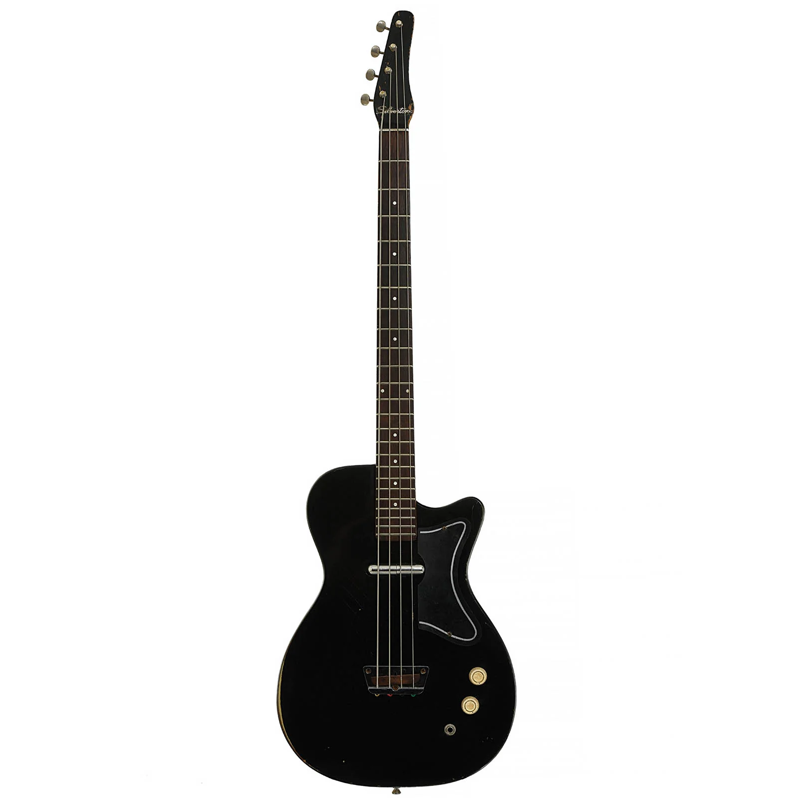 Silvertone Model 1444 4-String Electric Bass (c. 1960) - Image 14