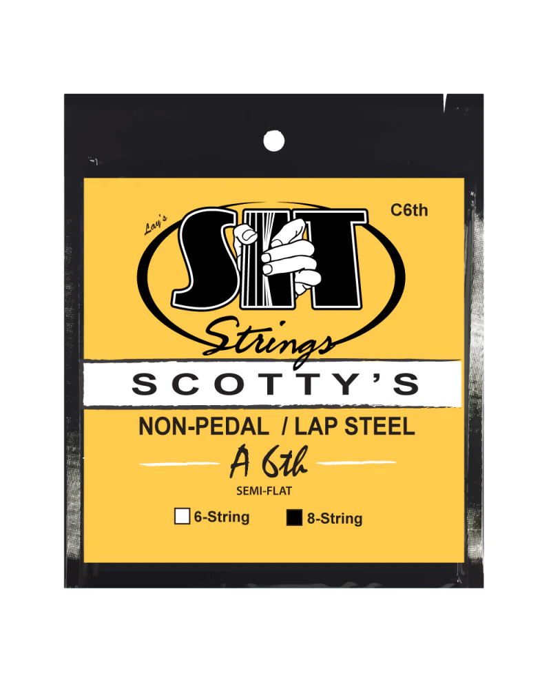 SIT Scotty's Lap Steel A6TH Semi-Flat 8-String Set - Image 2