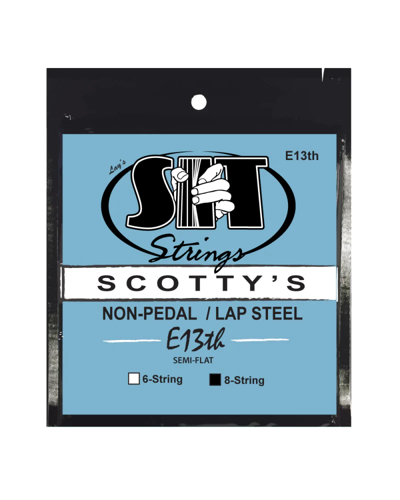 SIT Scotty's Lap Steel E13th Semi-Flat 8-String Set - Image 2
