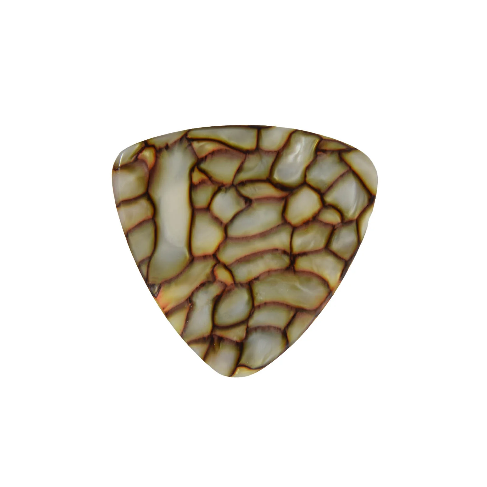 Skeddy Picks Large Triangle Flatpick, Copper Pearl Pattern - Image 2