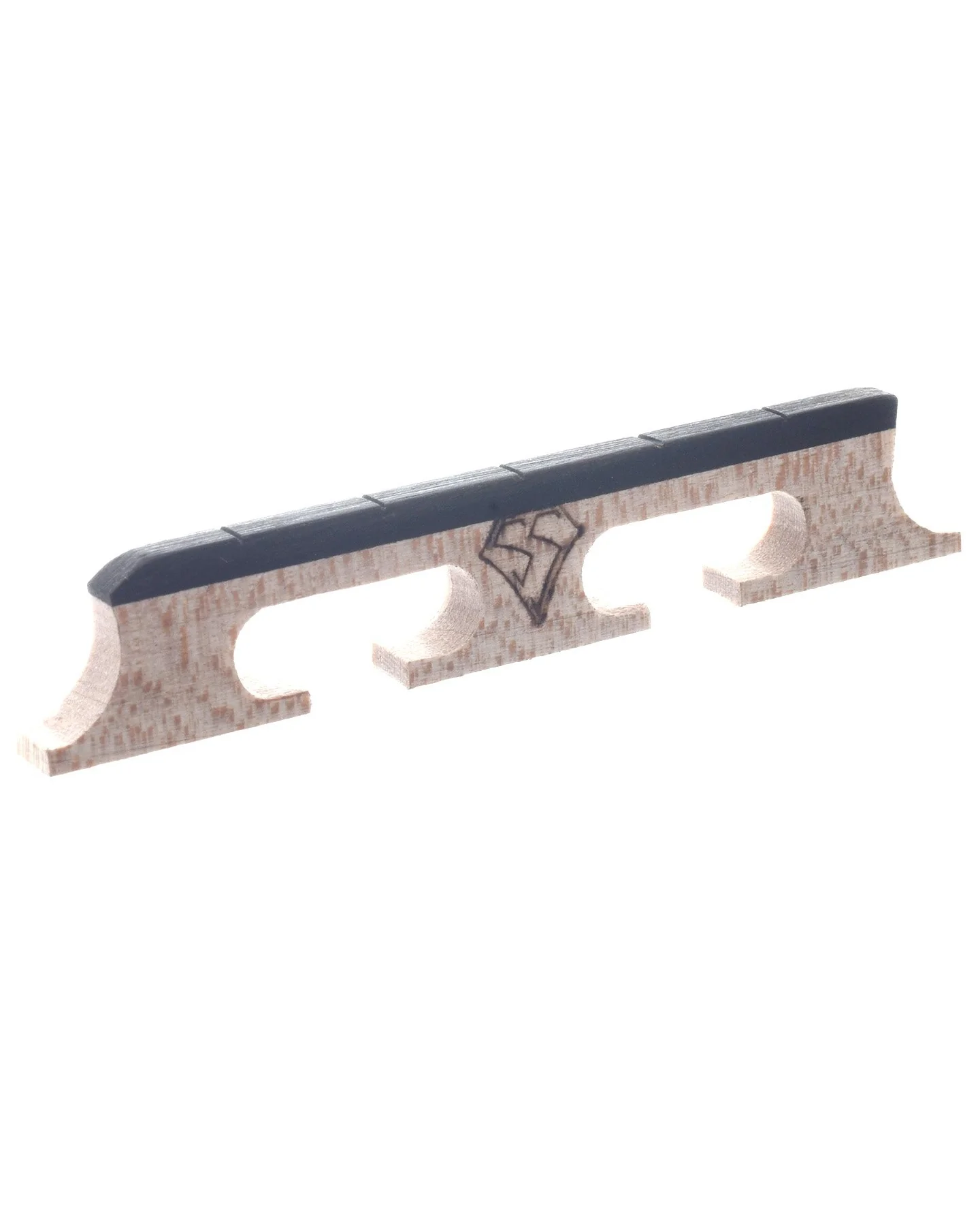 Snuffy Smith New Generation Banjo Bridge, 1/2" High with Crowe Spacing - Image 2