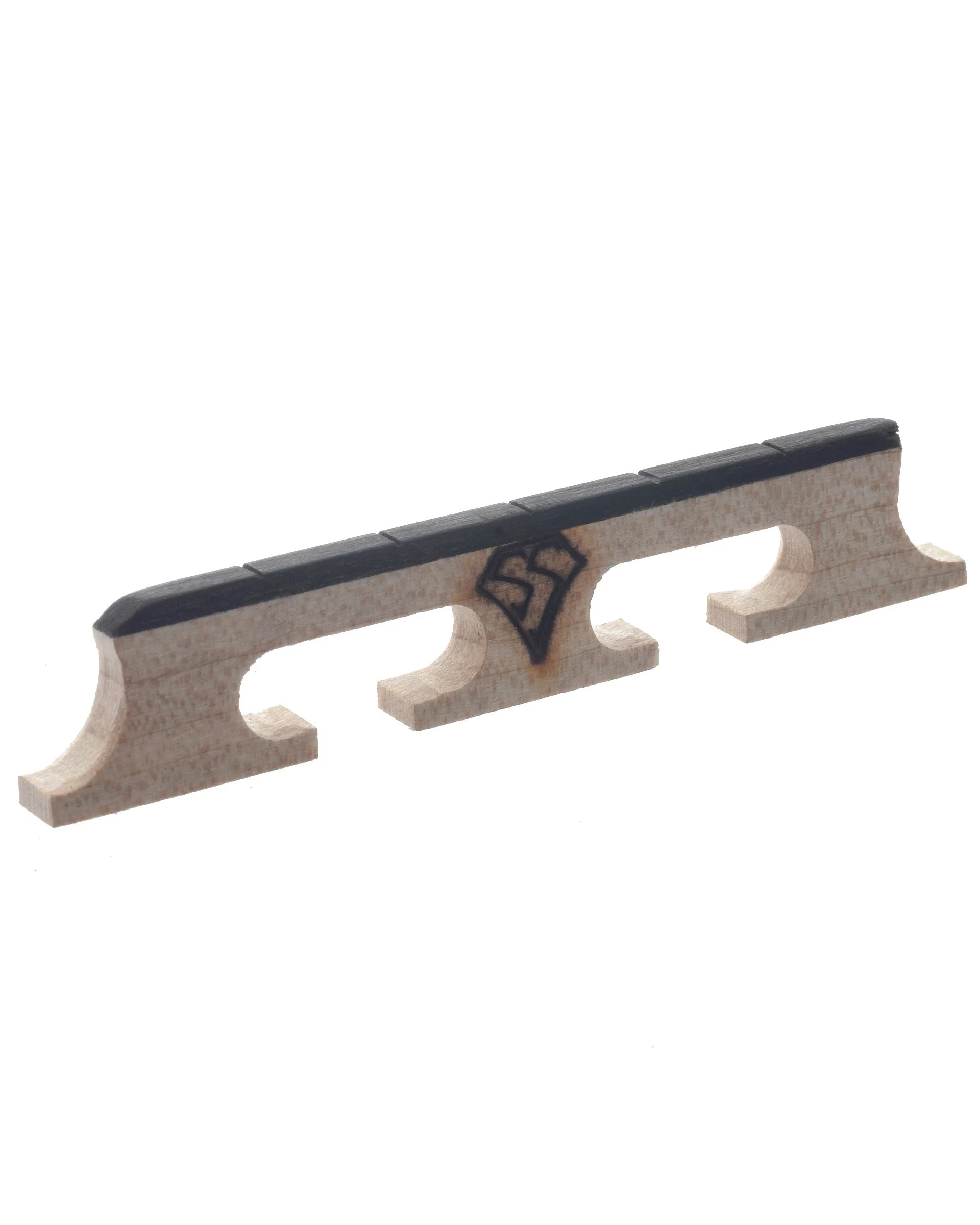 Snuffy Smith New Generation Banjo Bridge, 1/2" High with Standard Spacing - Image 2