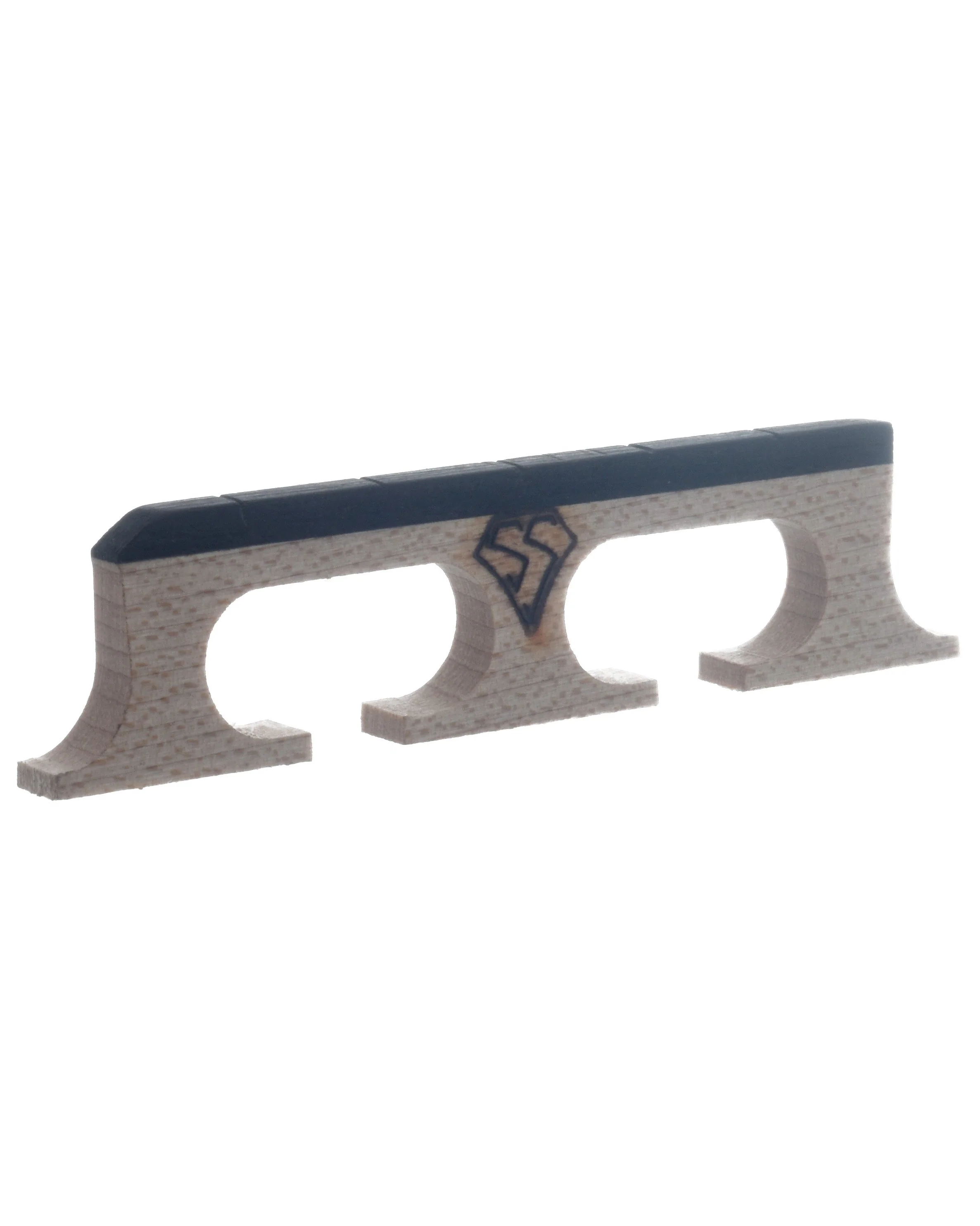 Snuffy Smith New Generation Banjo Bridge, 11/16" High with Crowe Spacing - Image 2