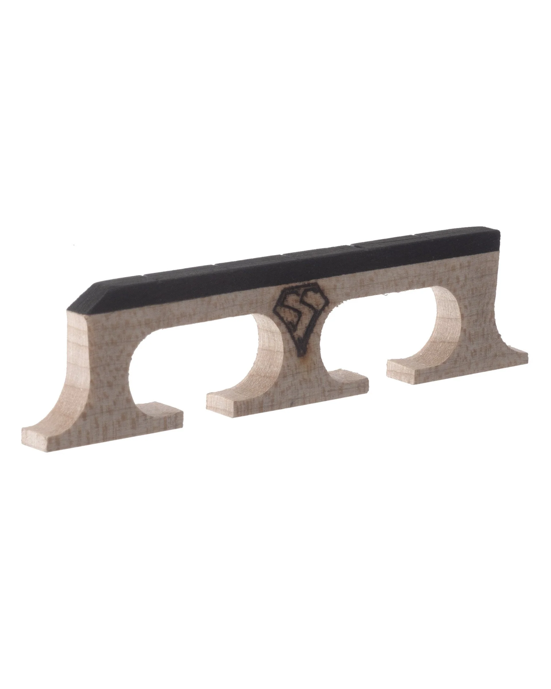 Snuffy Smith New Generation Banjo Bridge, 11/16" High with Standard Spacing - Image 2