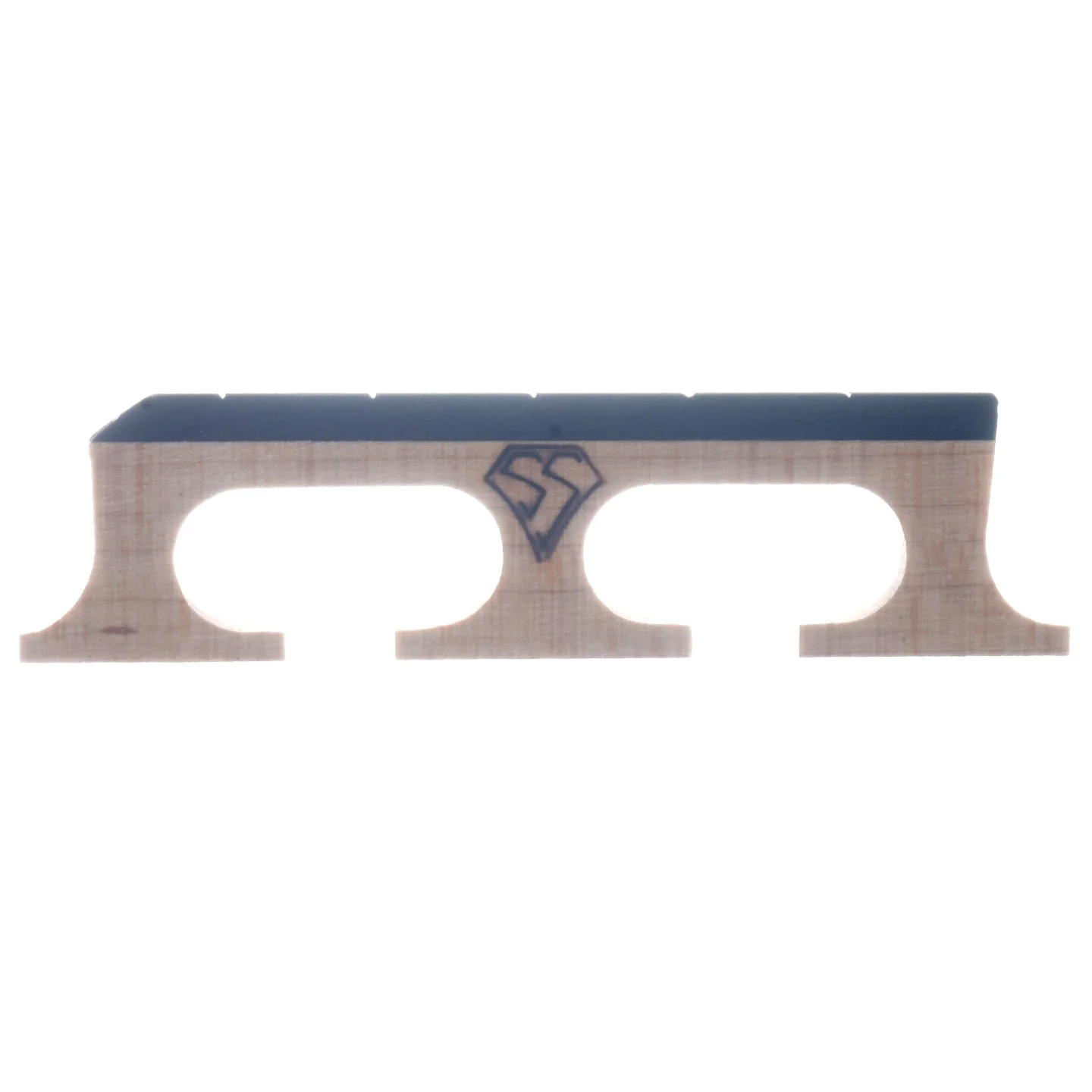 SNUFFY SMITH NEW GENERATION BANJO BRIDGE, 3/4" HIGH WITH CROWE SPACING - Image 2