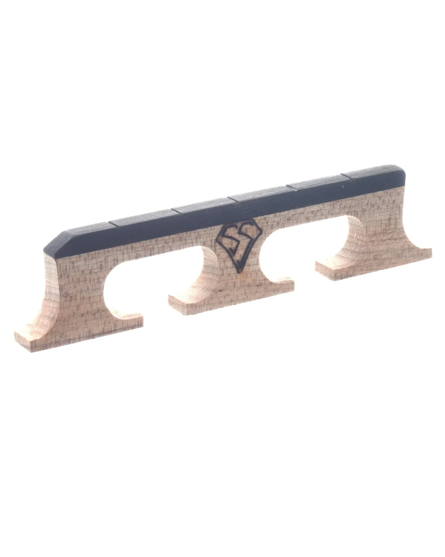 Snuffy Smith New Generation Banjo Bridge, 5/8" High with Standard Spacing - Image 2