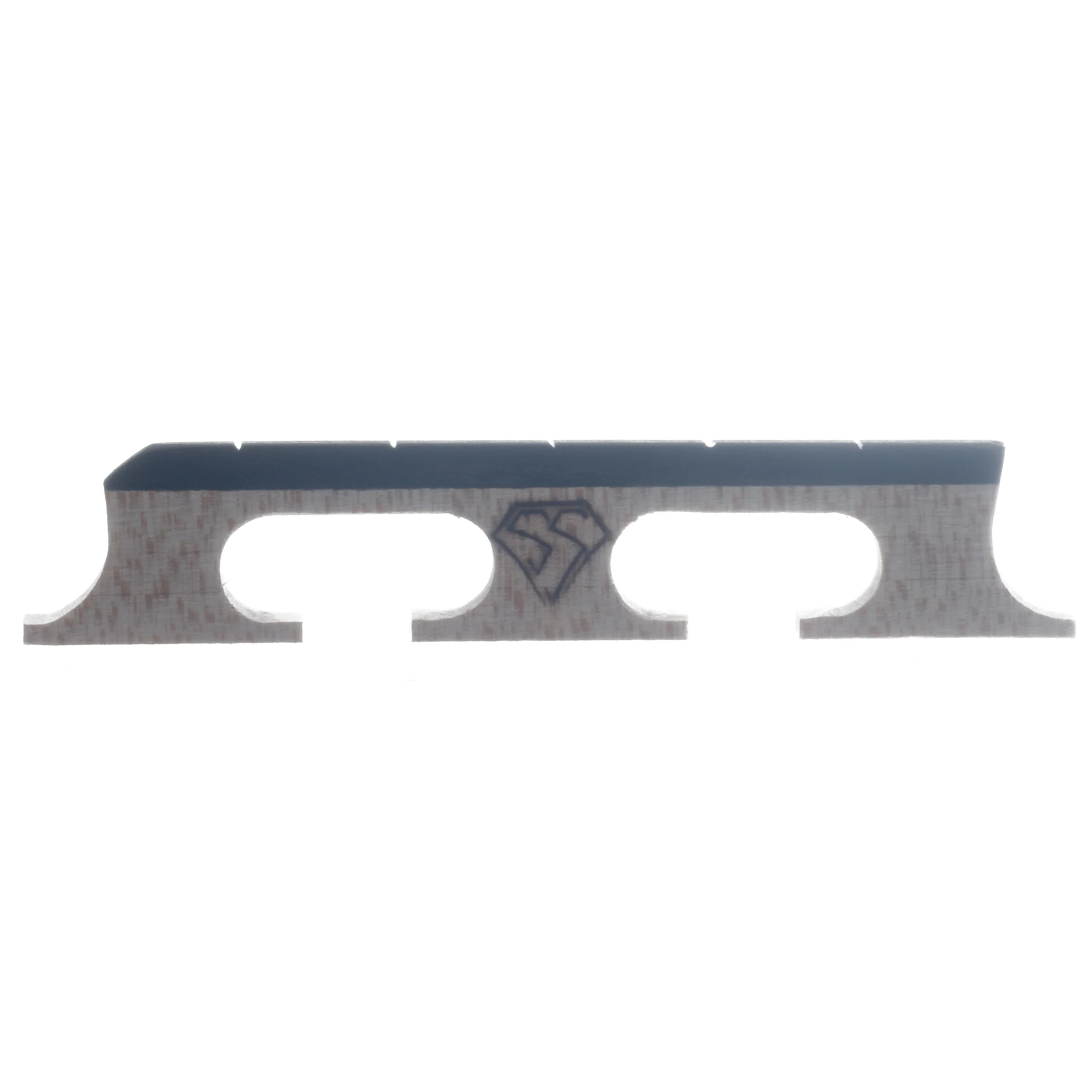Snuffy Smith New Generation Banjo Bridge, 9/16" High with Crowe Spacing - Image 3