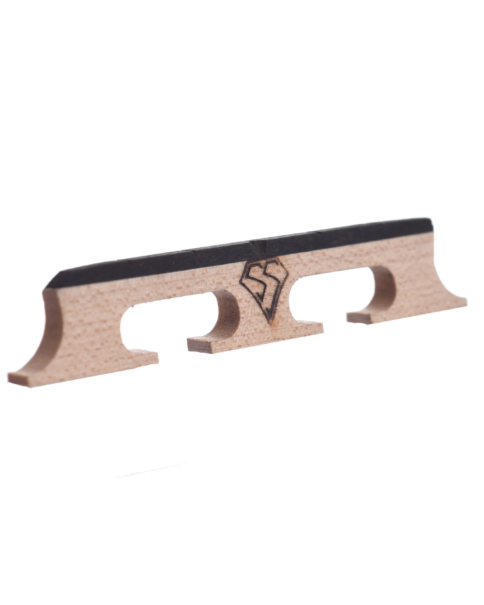 Snuffy Smith New Generation Banjo Bridge, Compensated 1/2" Standard Spaced - Image 2