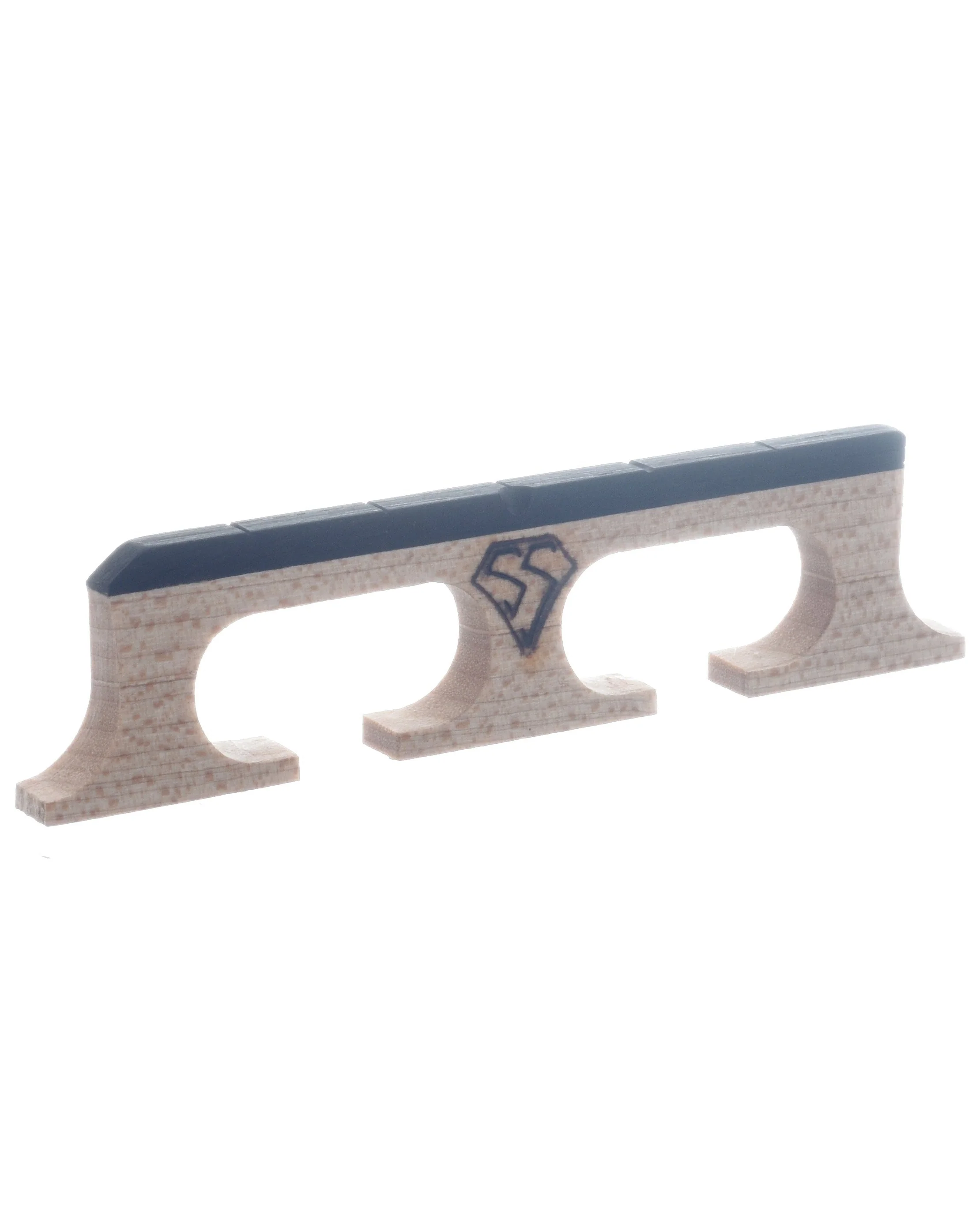 Snuffy Smith New Generation Banjo Bridge, Compensated 11/16" Standard Spaced - Image 2