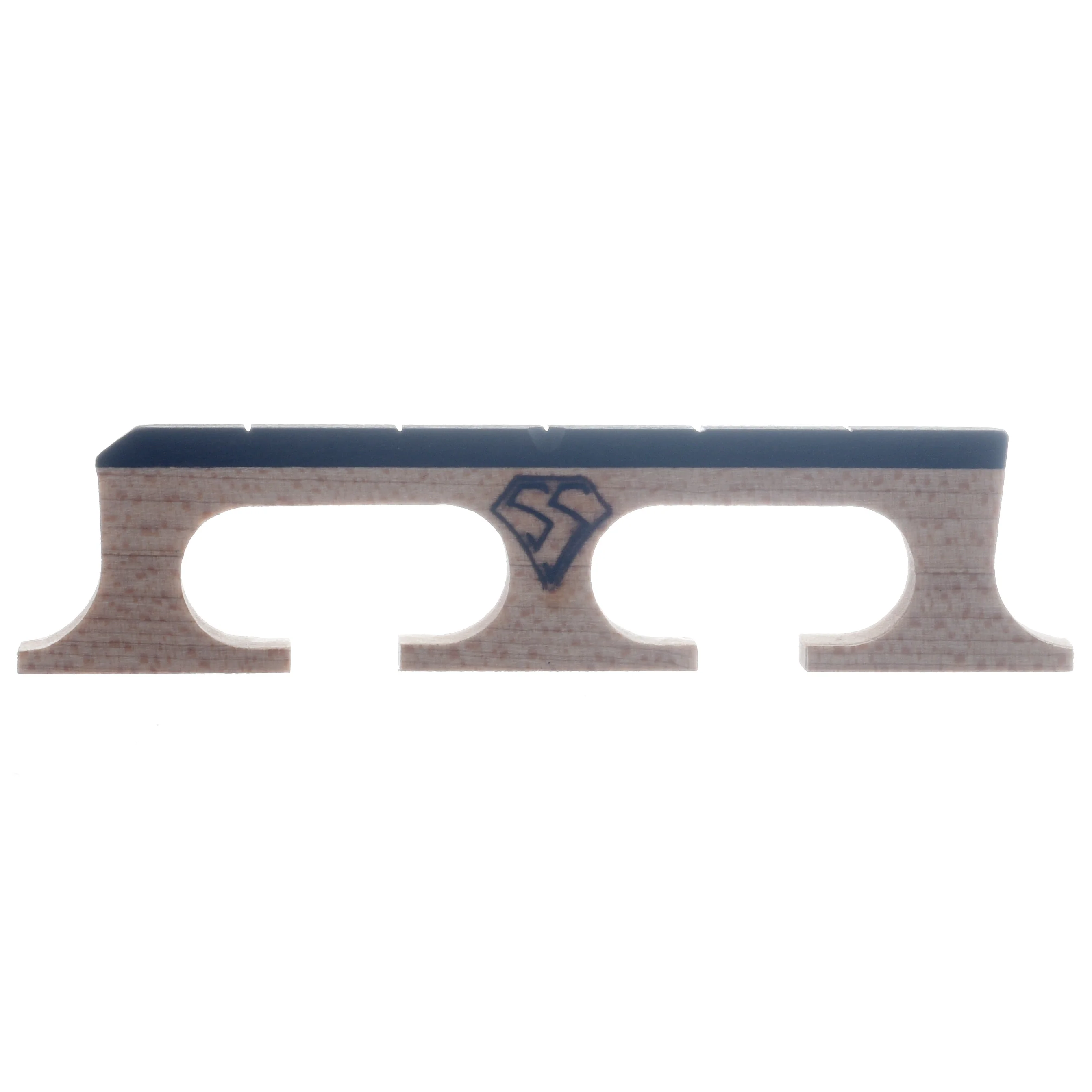 Snuffy Smith New Generation Banjo Bridge, Compensated 11/16" Standard Spaced - Image 3