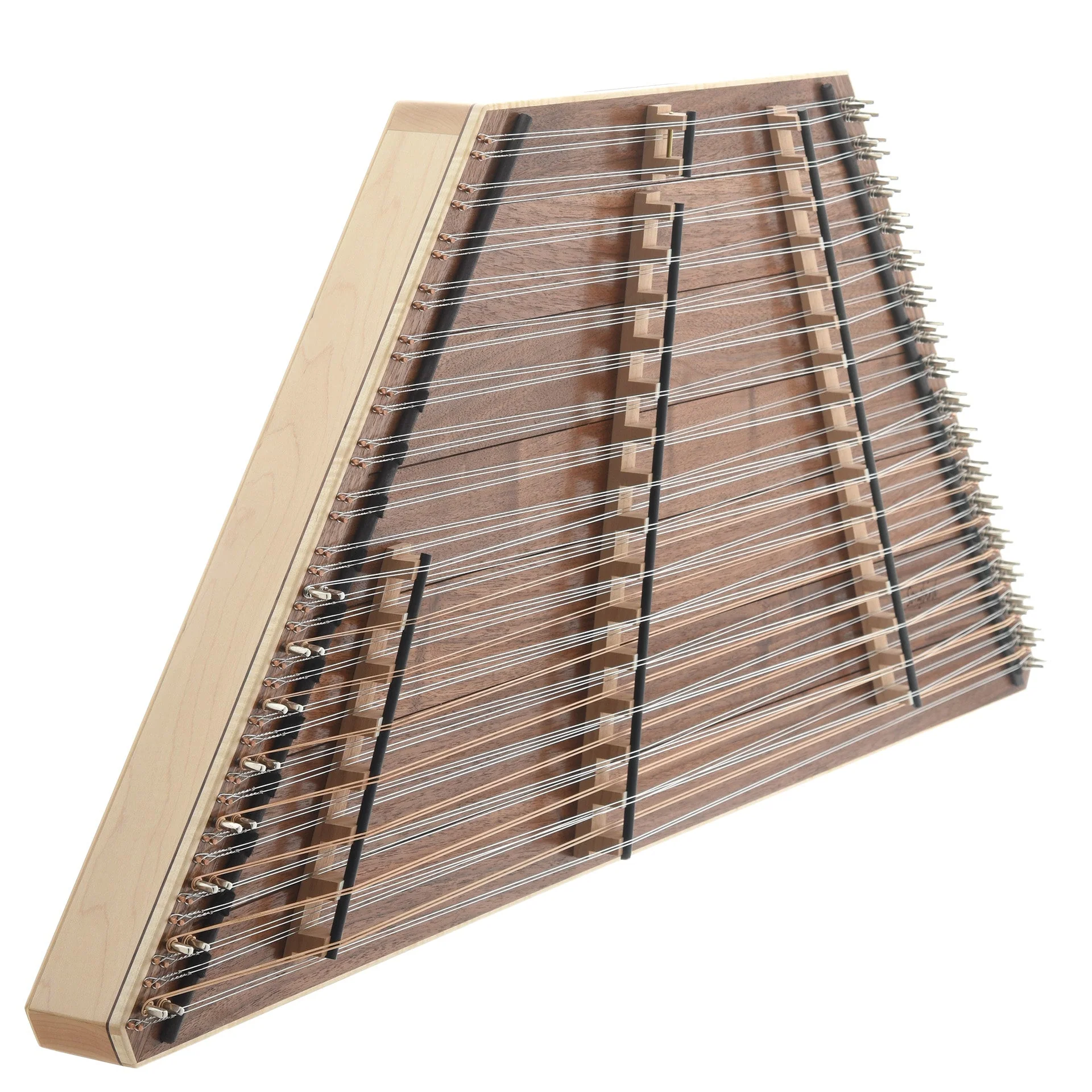 Songbird Finch Chromatic 17/16/8 Hammered Dulcimer Package, with Case, Stand & Accessories