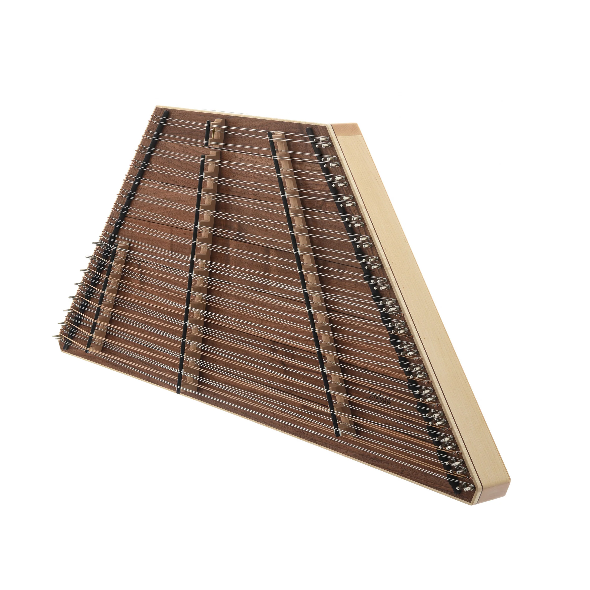 Songbird Finch Chromatic 17/16/8 Hammered Dulcimer Package, with Case, Stand & Accessories - Image 3