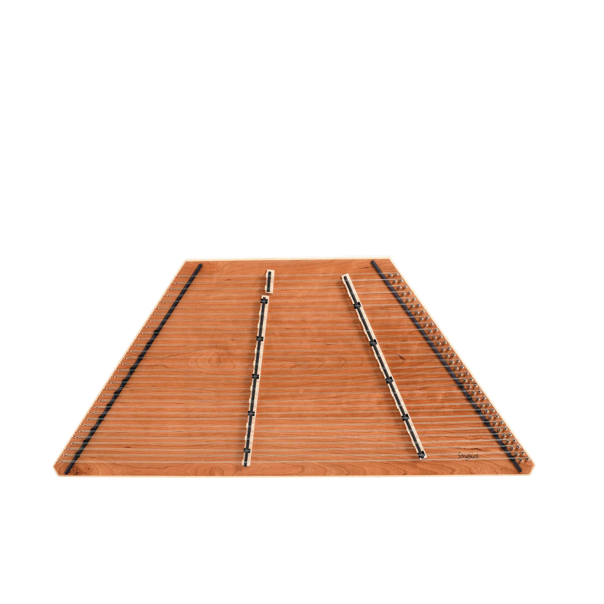 Songbird Phoebe 16/15 Hammered Dulcimer Package with Case, Stand  & Accessories - Image 2