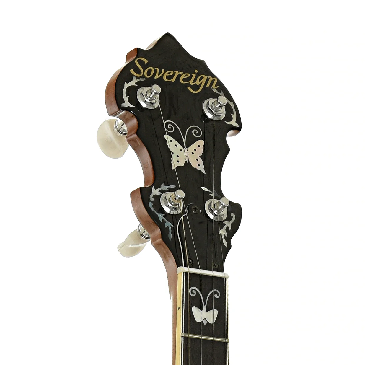 Sovereign Butterfly H495C Resonator Banjo (c.1985) - Image 8