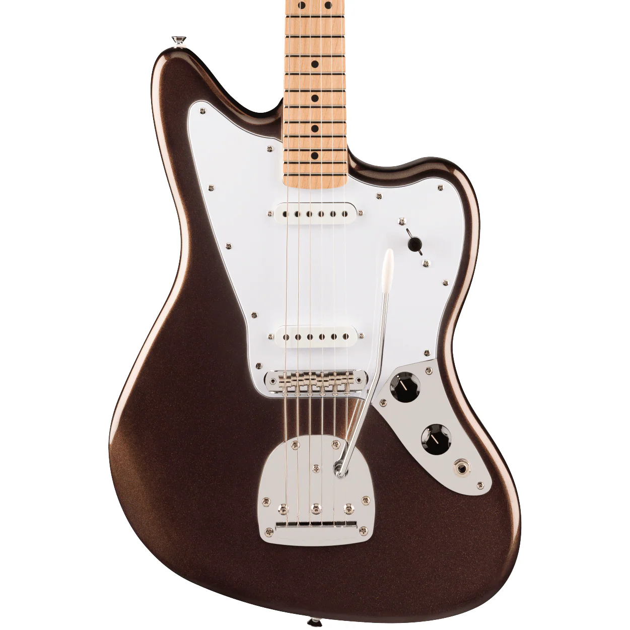 Squier Affinity Series Jaguar, Mystic Metallic Brown - Image 2
