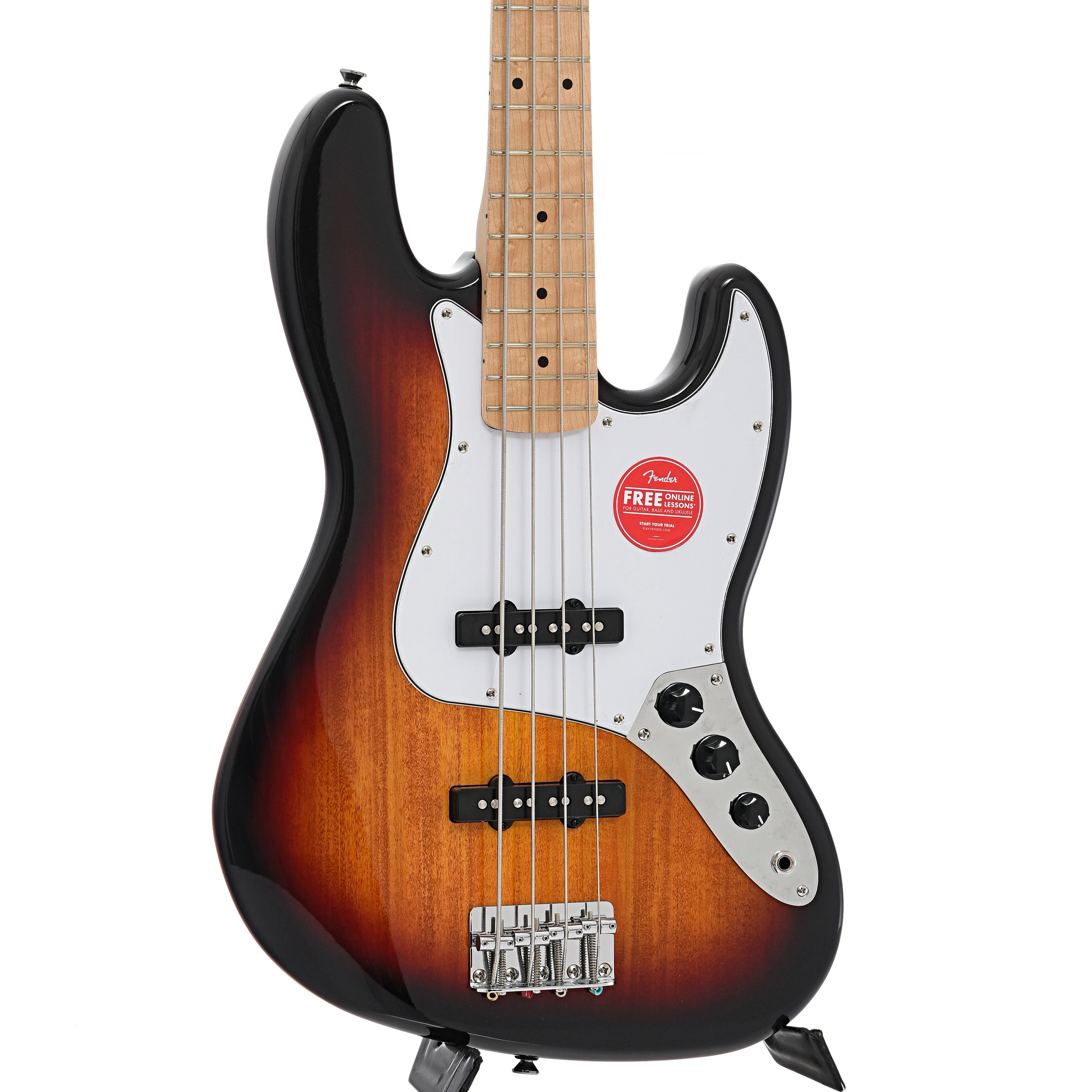 Squier Affinity Jazz Bass, 3-Color Sunburst - Image 4