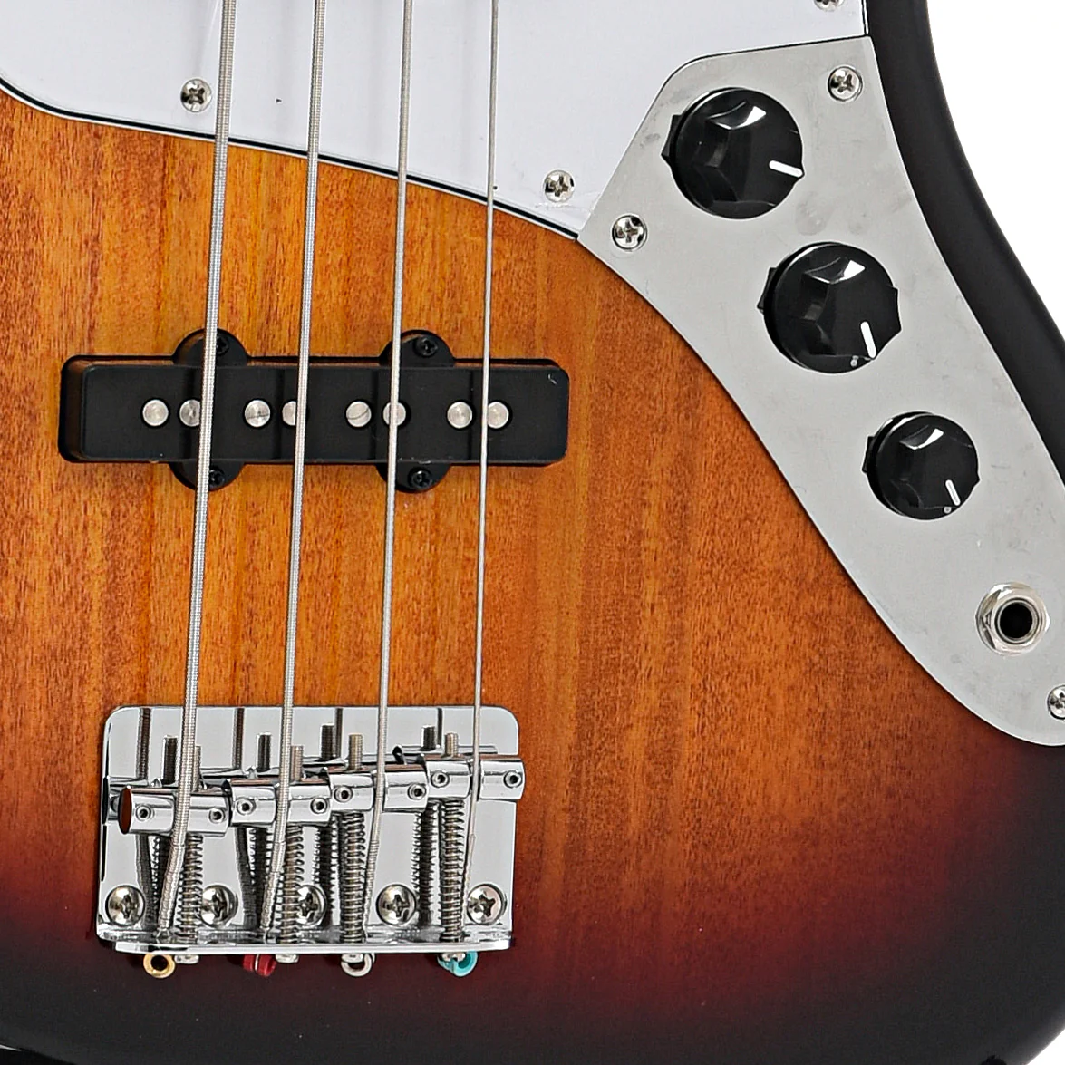 Squier Affinity Jazz Bass, 3-Color Sunburst - Image 5