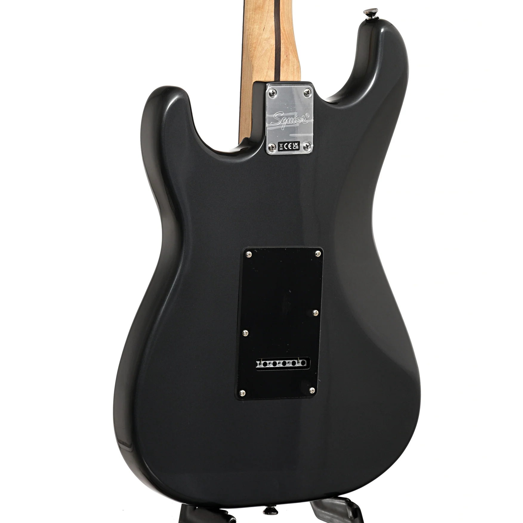 Squier Affinity Series Stratocaster HSS Pack, Charcoal Frost Metallic - Image 10