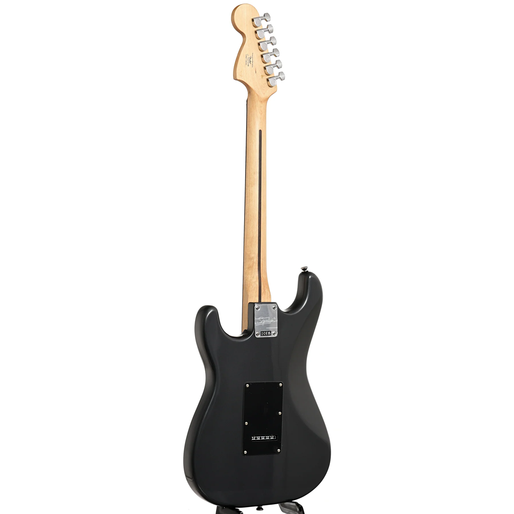 Squier Affinity Series Stratocaster HSS Pack, Charcoal Frost Metallic - Image 12