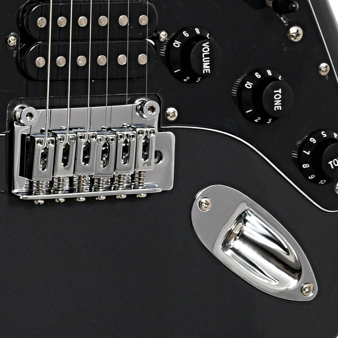 Squier Affinity Series Stratocaster HSS Pack, Charcoal Frost Metallic - Image 4