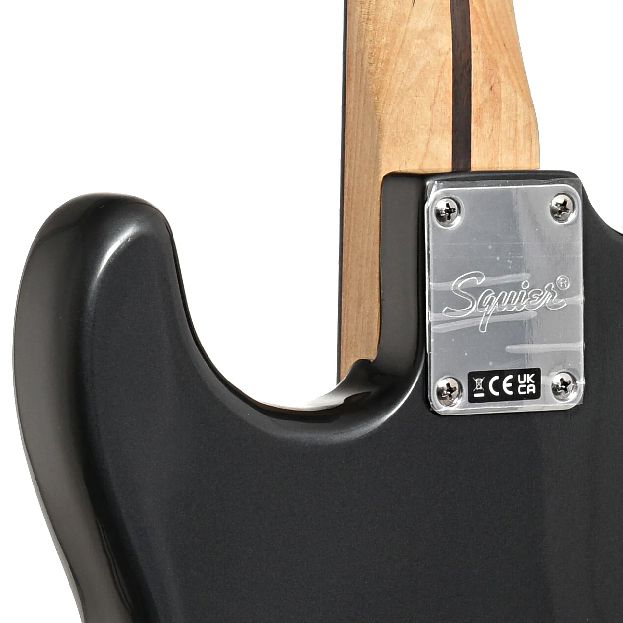 Squier Affinity Series Stratocaster HSS Pack, Charcoal Frost Metallic - Image 9