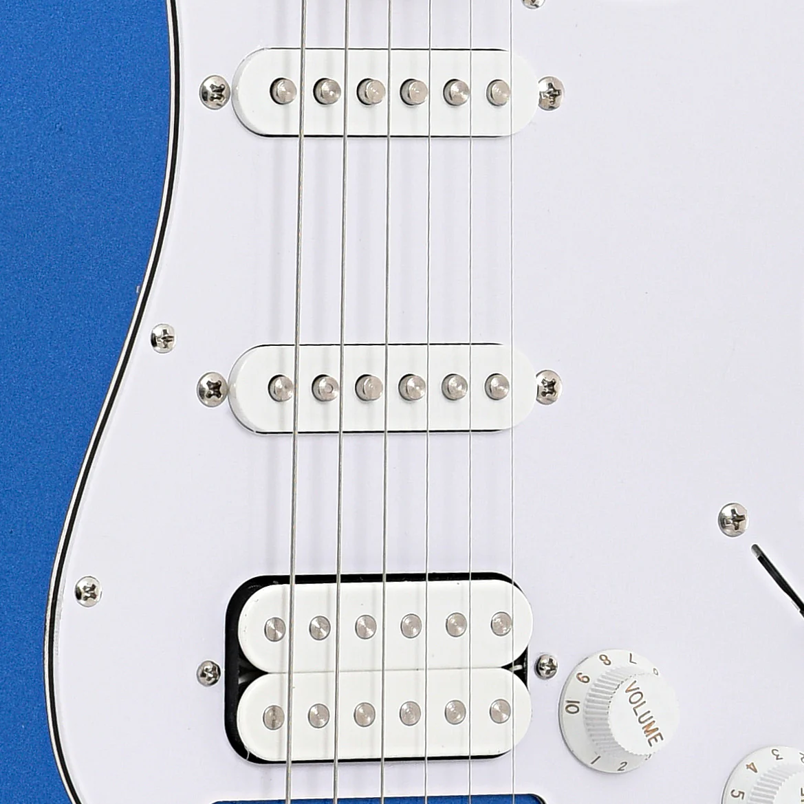 Squier Affinity Series Stratocaster HSS Pack, Lake Placid Blue - Image 6