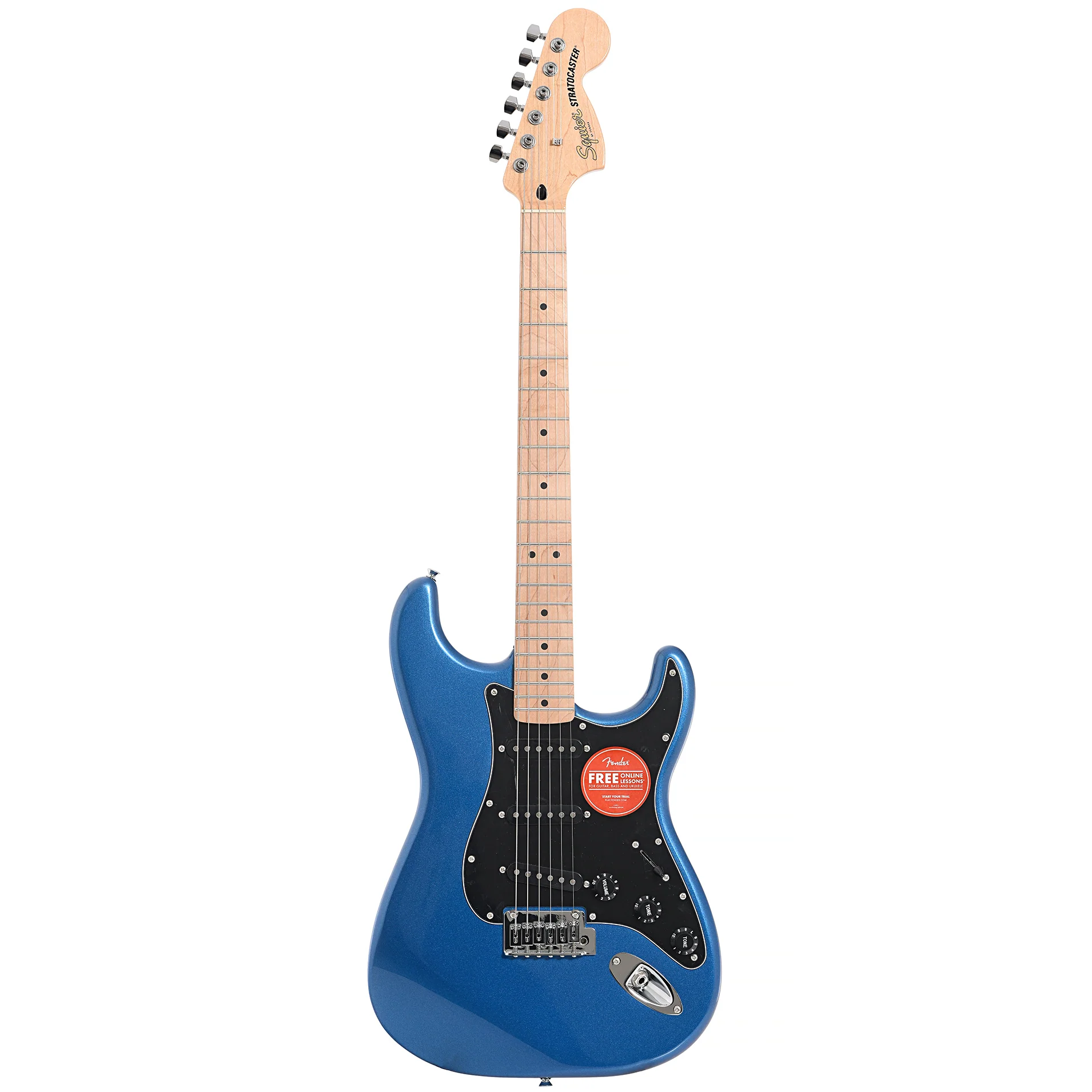 Squier Affinity Series Stratocaster, Lake Placid Blue - Image 13