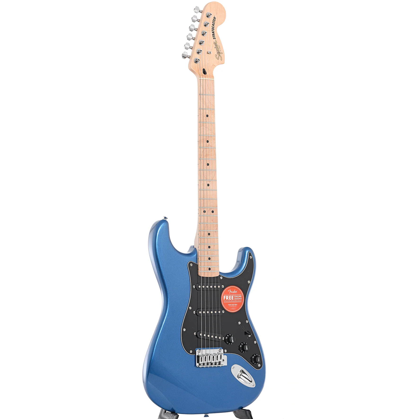 Squier Affinity Series Stratocaster, Lake Placid Blue - Image 3