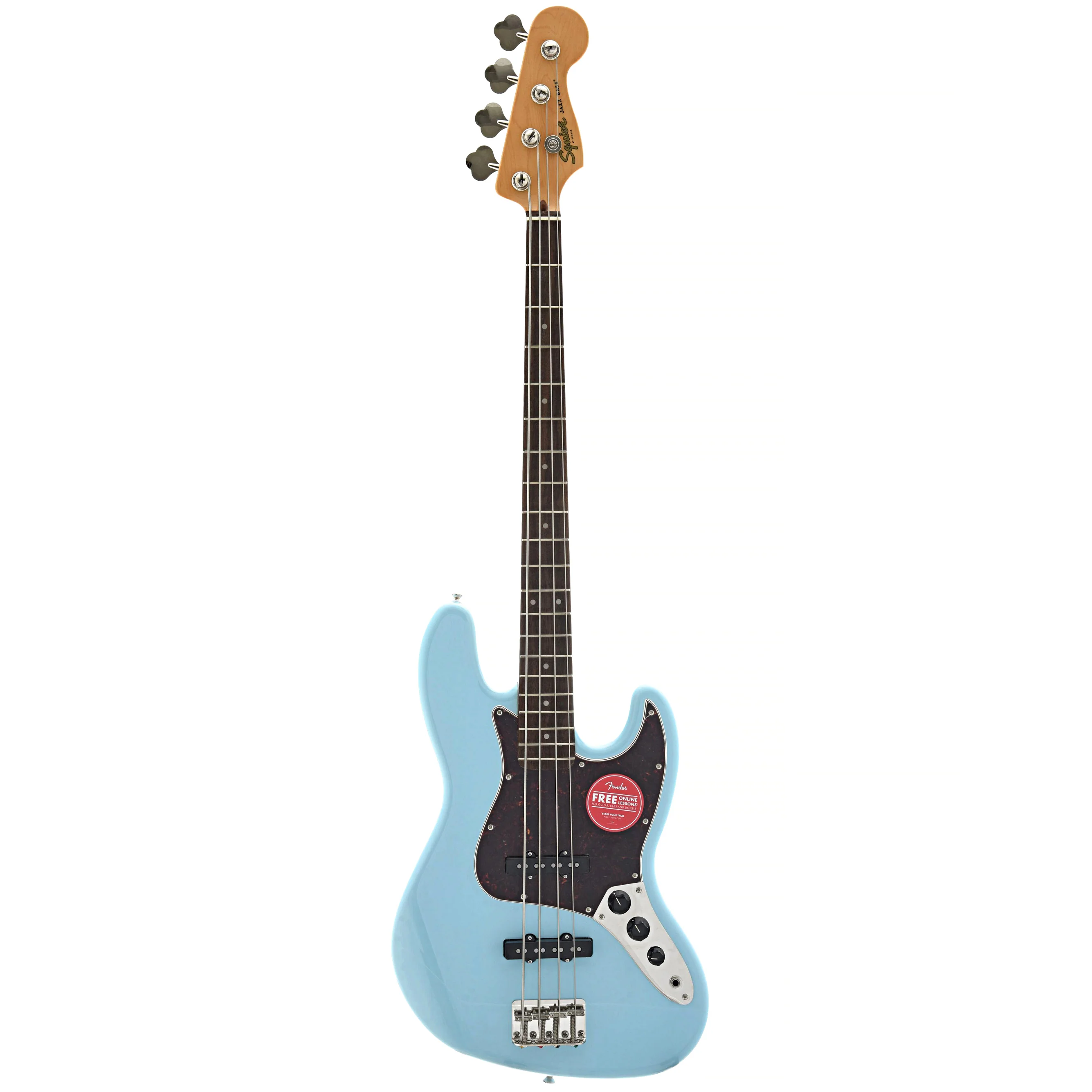 Squier Classic Vibe '60s Jazz Bass, Daphne Blue - Image 13
