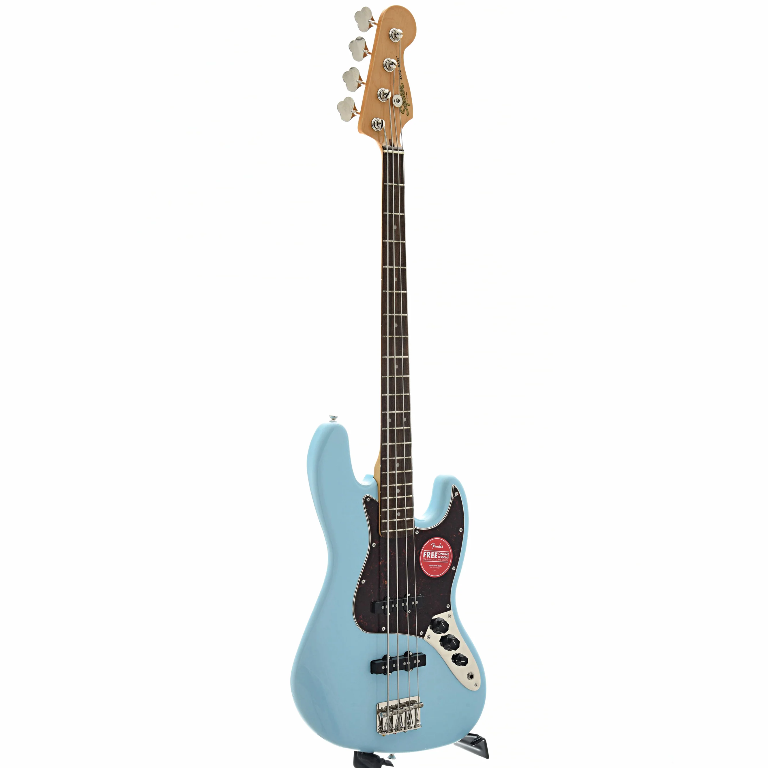 Squier Classic Vibe '60s Jazz Bass, Daphne Blue - Image 3