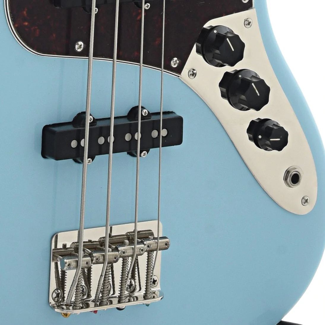 Squier Classic Vibe '60s Jazz Bass, Daphne Blue - Image 5