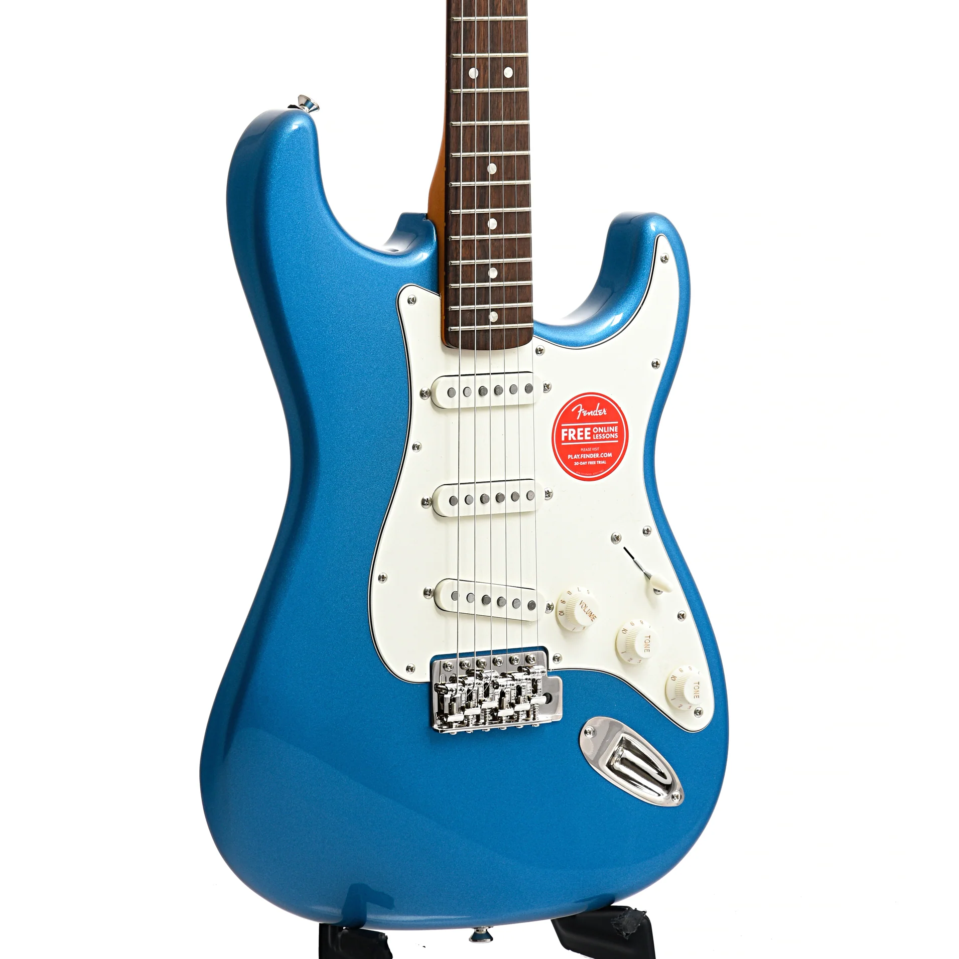 Squier Classic Vibe '60s Stratocaster, Lake Placid Blue - Image 4