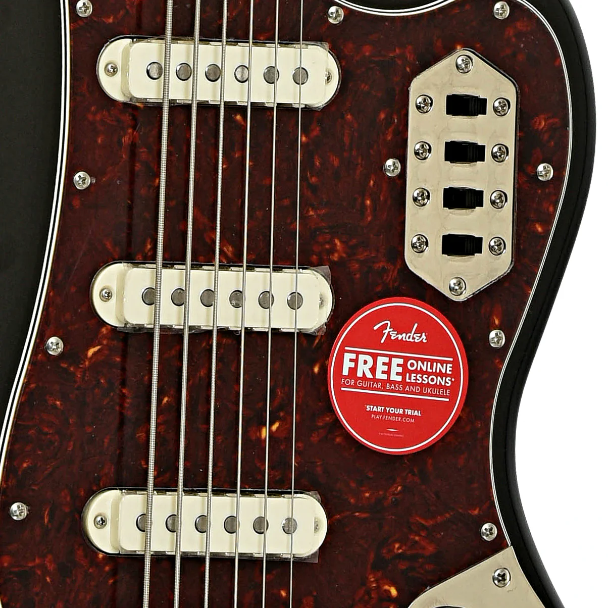 Squier Classic Vibe Bass VI, Black - Image 6