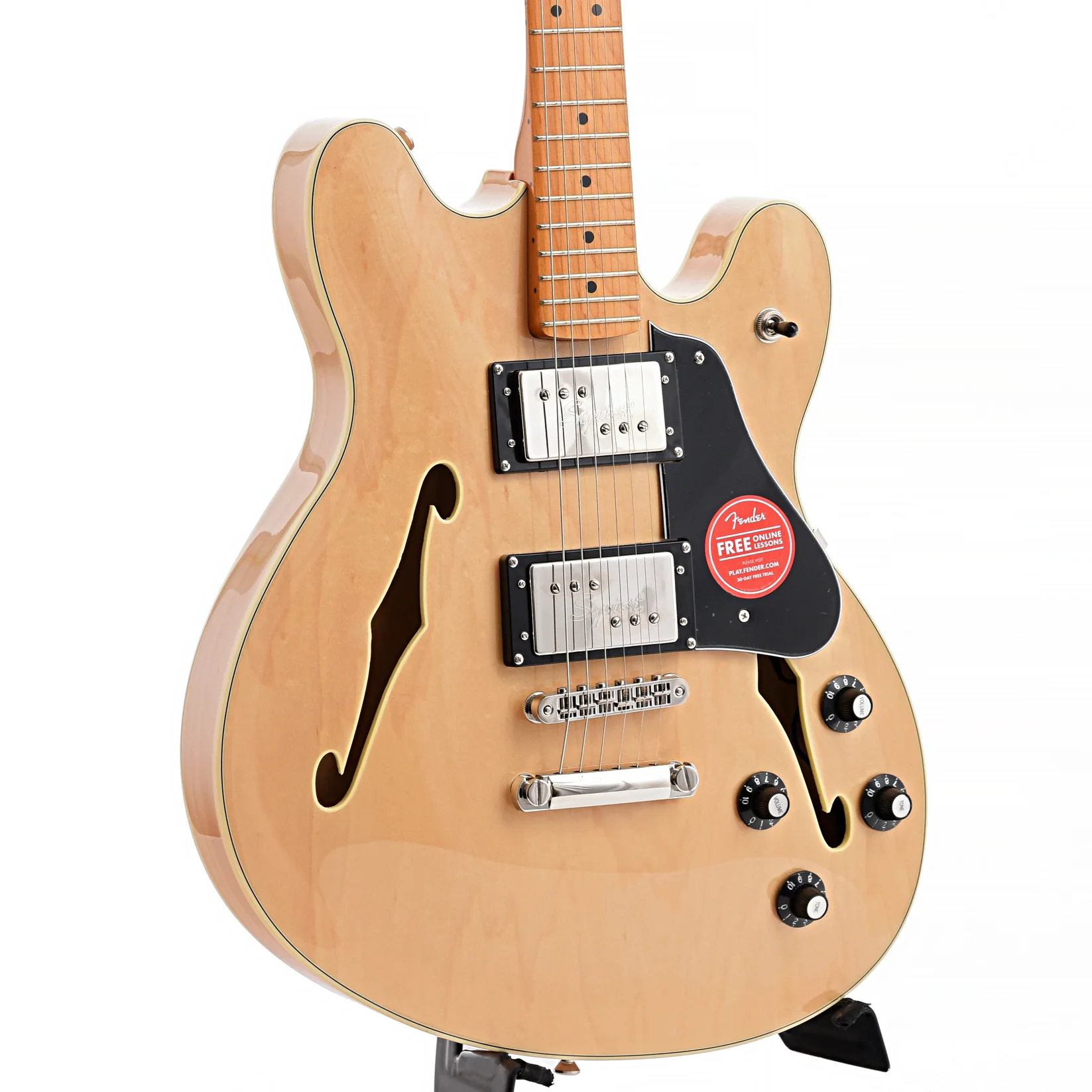 Squier Classic Vibe Starcaster, Natural - Image 5