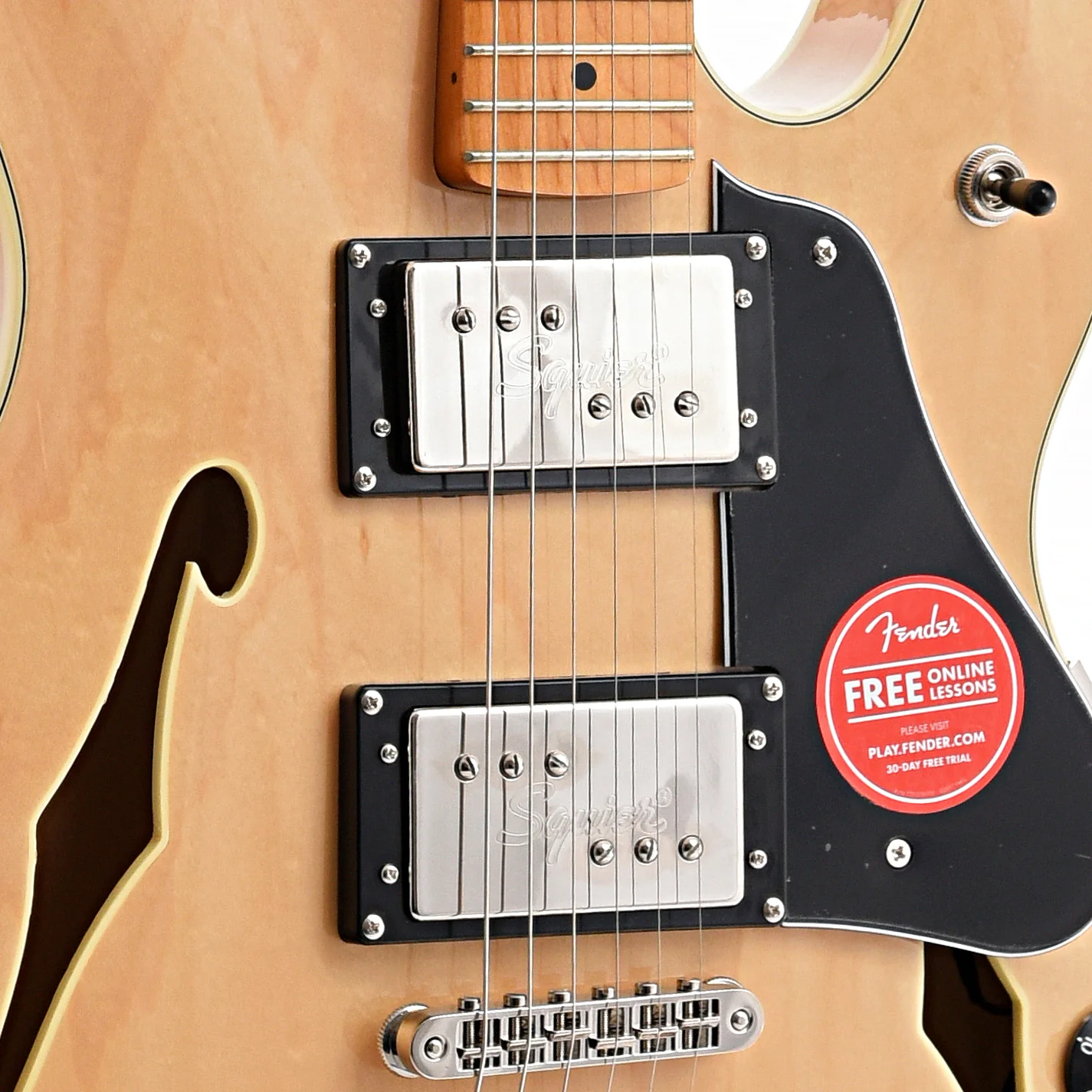 Squier Classic Vibe Starcaster, Natural - Image 7