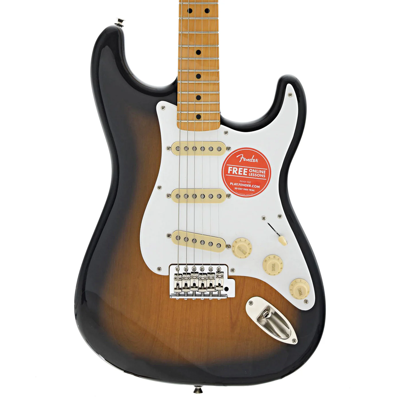 Squier Classic Vibe '50s Stratocaster, 2-Color Sunburst - Image 3